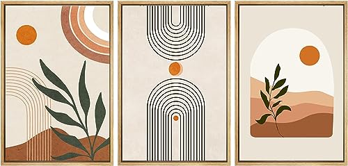 Orange Beige Boho