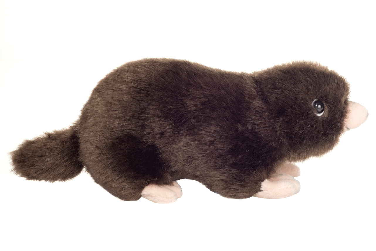 Teddy Hermann Plush Mole Stuffed Animal - Soft & Cuddly Toy for Kids, Gifts & Collectibles | Perfect for Bedtime, Nursery Decor & Comfort