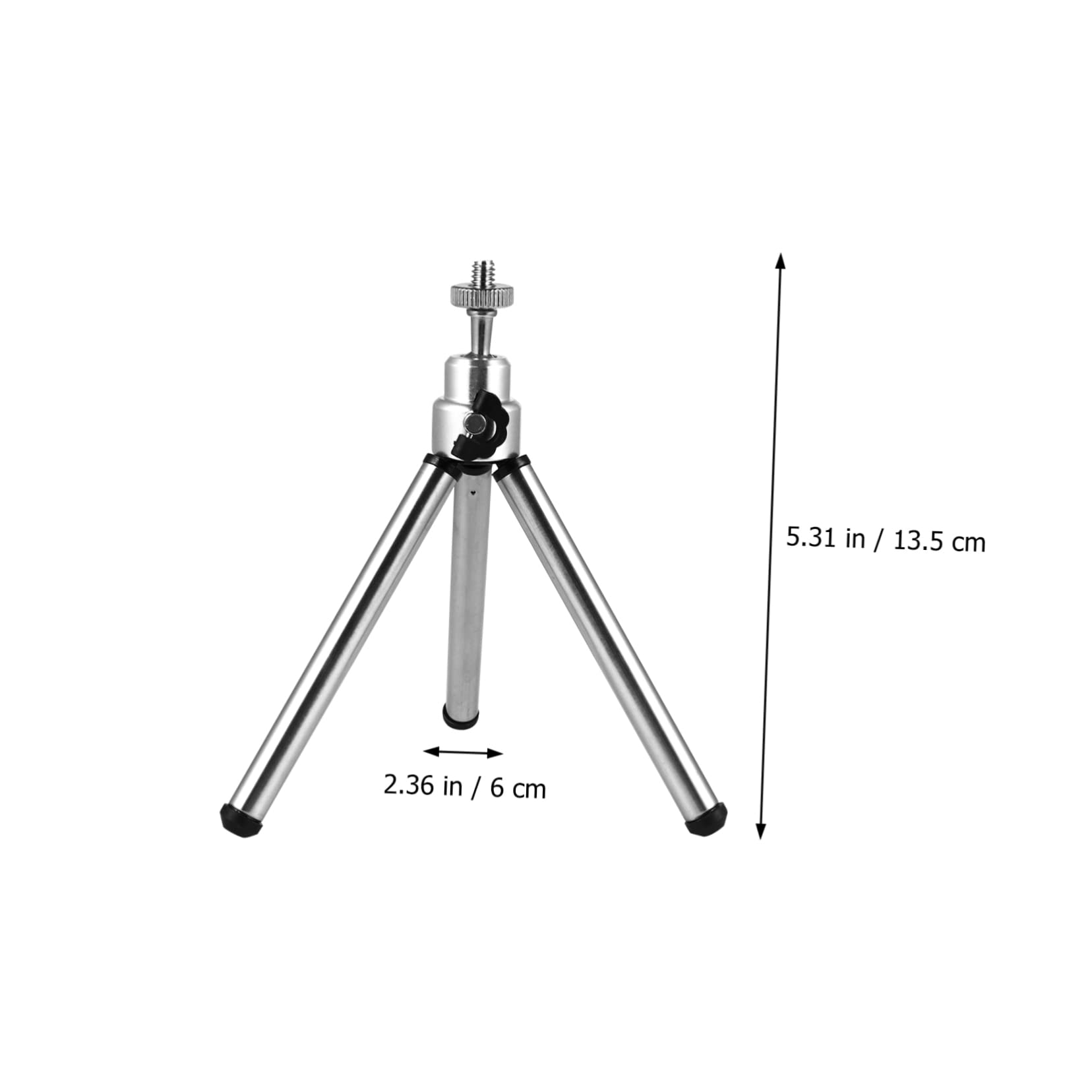 CIYODO 26cm Mini Fishing Light Stand - Extendable & Retractable Tripod Bracket for Night Fishing, Live Streaming, Projector Use | Portable, Sturdy Outdoor Gear for Camping, Hiking & Nighttime Activities