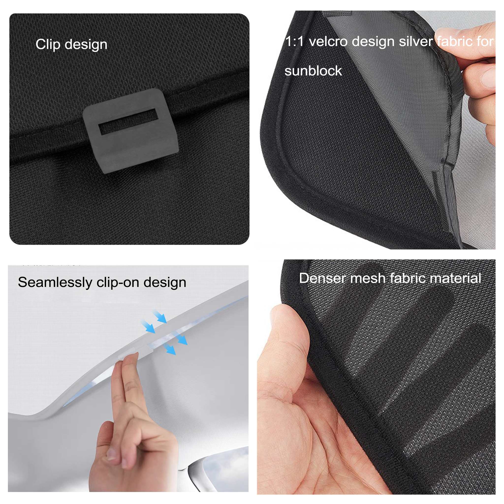 Tesla Model Y Glass Roof Sunshade - UV Protection & Heat Reduction for Summer Driving | Perfect for Road Trips & Outdoor Adventures