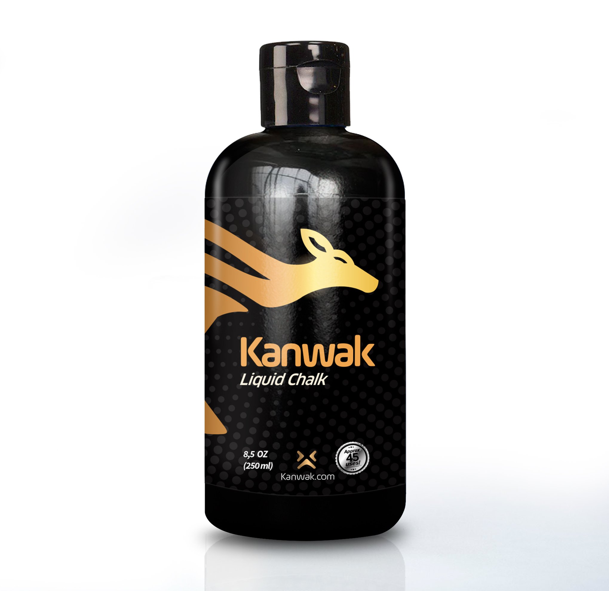 Premium Liquid Chalk Grip for Gym, Weightlifting & Rock Climbing - Fast-Drying, No Mess Formula - Dust-Free Workout Chalk in 50ml/250ml Bottles - Perfect for Bouldering, Calisthenics & Gymnastics Training