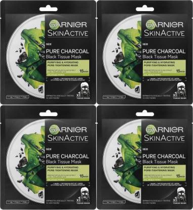 GARNIER Charcoal Face Mask for Deep Cleansing & Blackhead Removal - 112g | Detoxifying & Pore Minimizing Skincare for Oily & Acne-Prone Skin | Perfect for Weekly Deep Cleanse & Pre-Makeup Prep