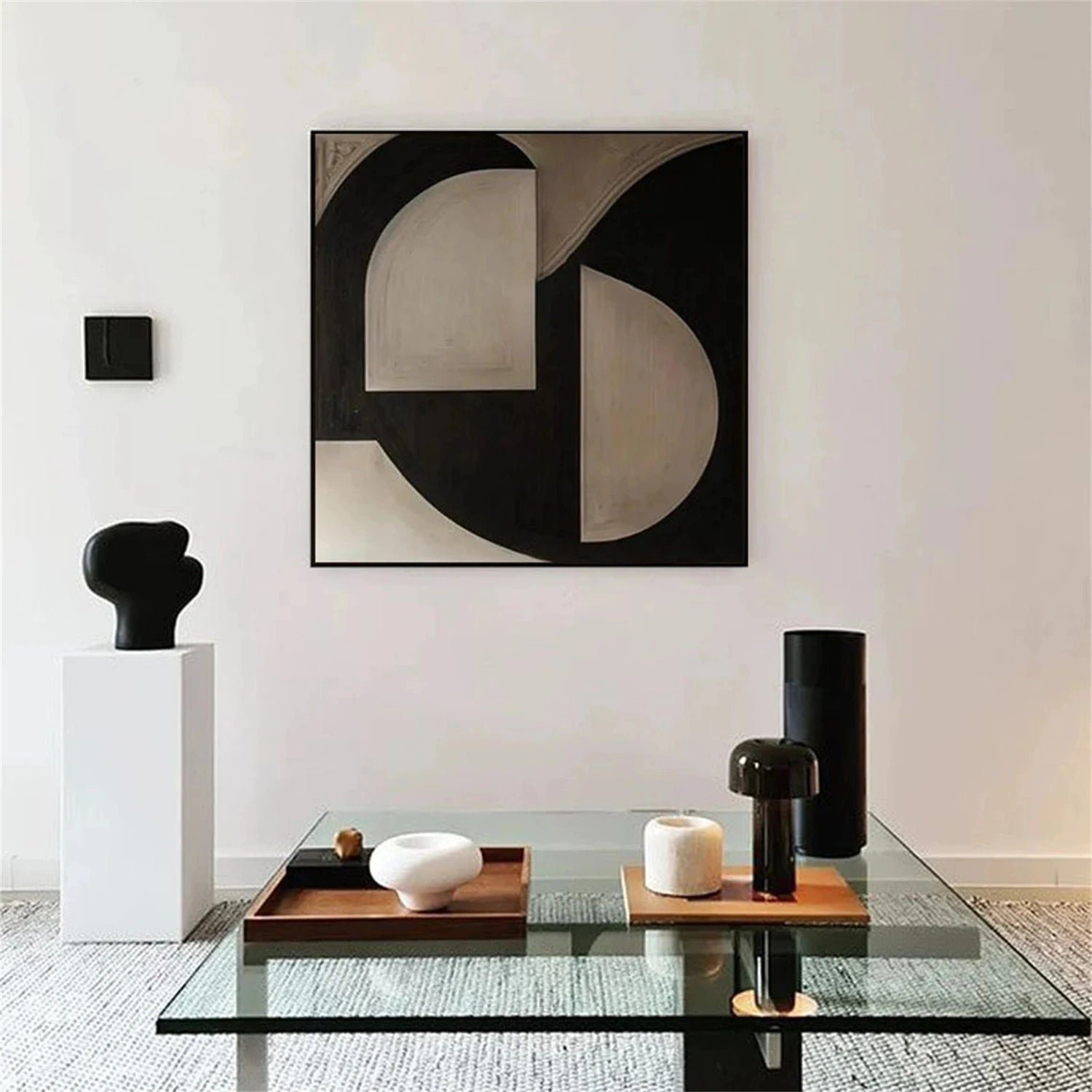 Abstract Painting #AB 280 - Modern Wall Art for Living Room, Bedroom & Office Decor | Large Canvas Artwork for Home & Office