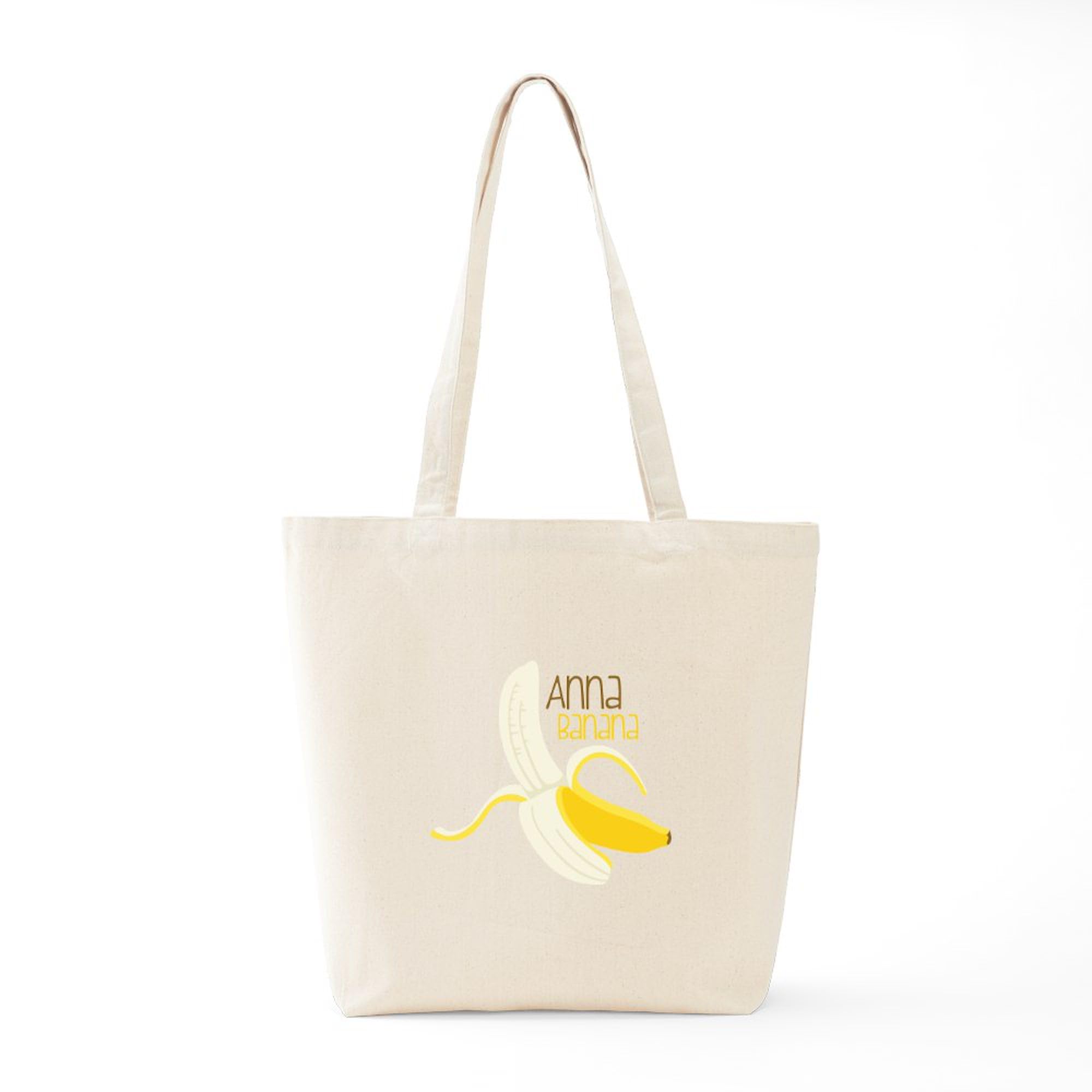 Anna Banana Natural Canvas Tote Bag - Eco-Friendly Reusable Shopping Bag for Groceries, Beach & Daily Use | CafePress