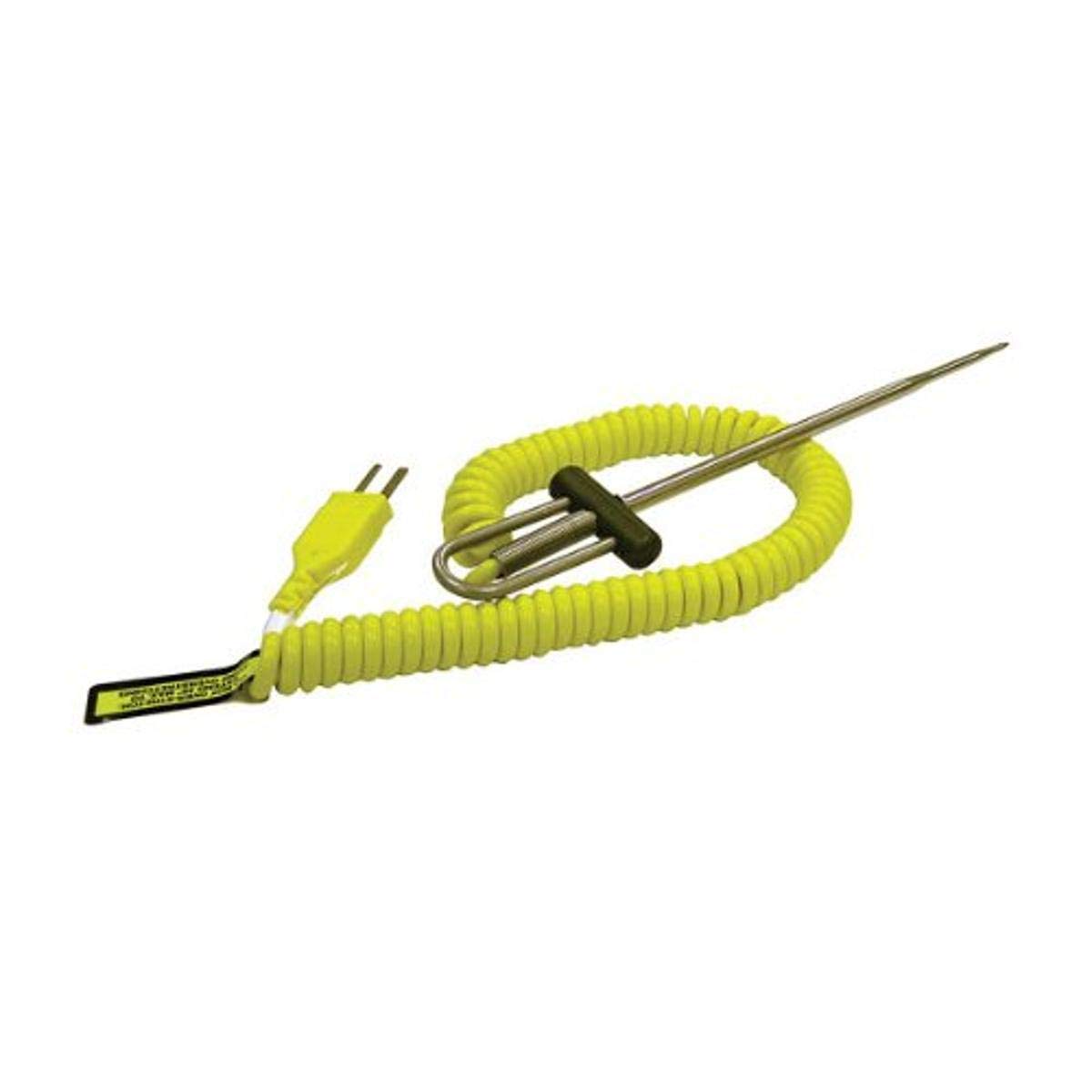 Cooper Atkins DuraNeedle Type K 6 Needle Tip Probe with Jacket Cable -40°F to 500°F (-40°C to 260°C) - High Precision Temperature Sensor for HVAC, Food Safety, and Industrial Applications