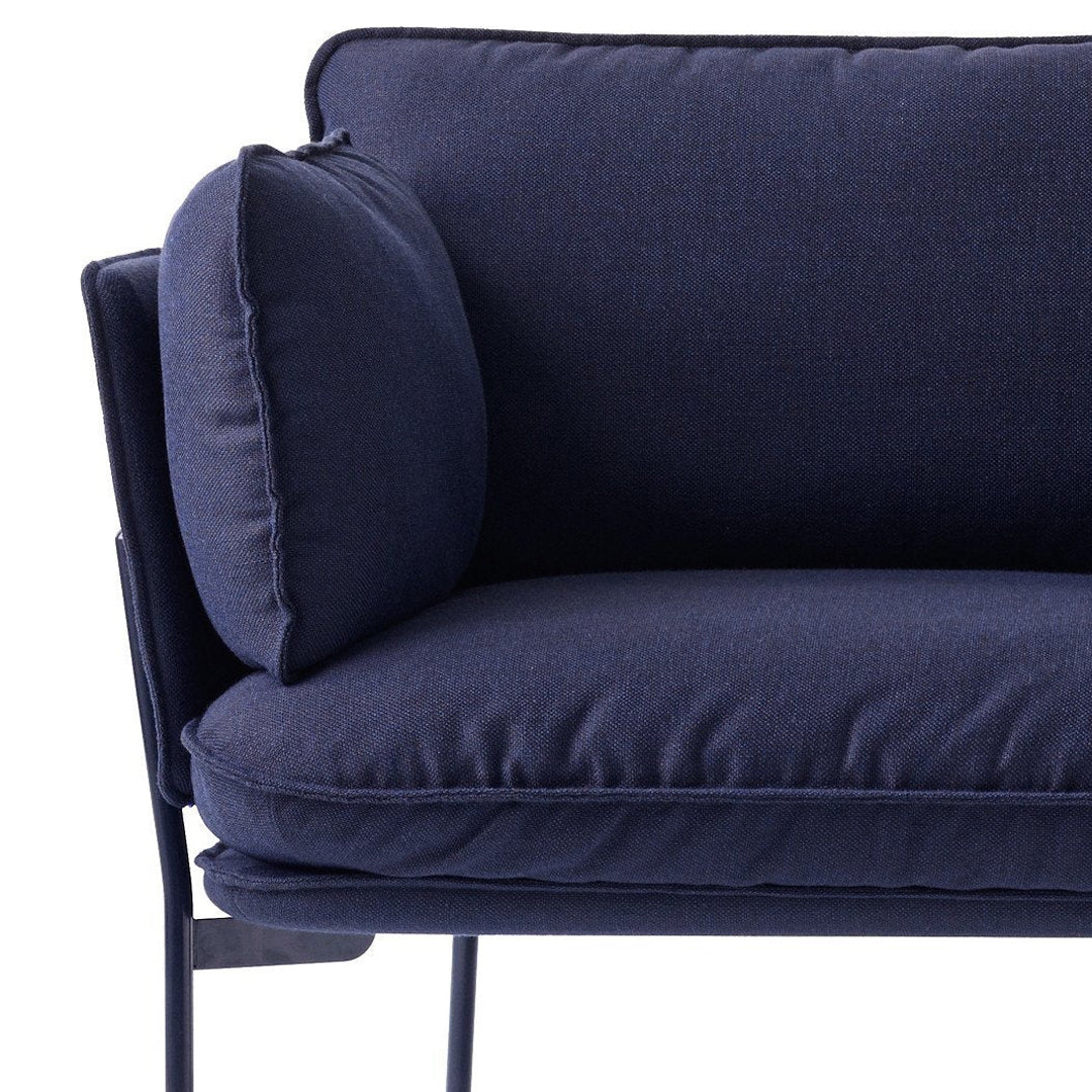 Cloud LN2 2-Seater Sofa - Modern Comfortable Couch for Living Room, Lounge & Small Spaces - Perfect for Apartments, Dorms & Cozy Homes