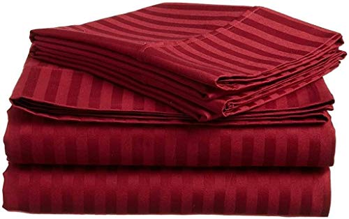 Burgundy Striped