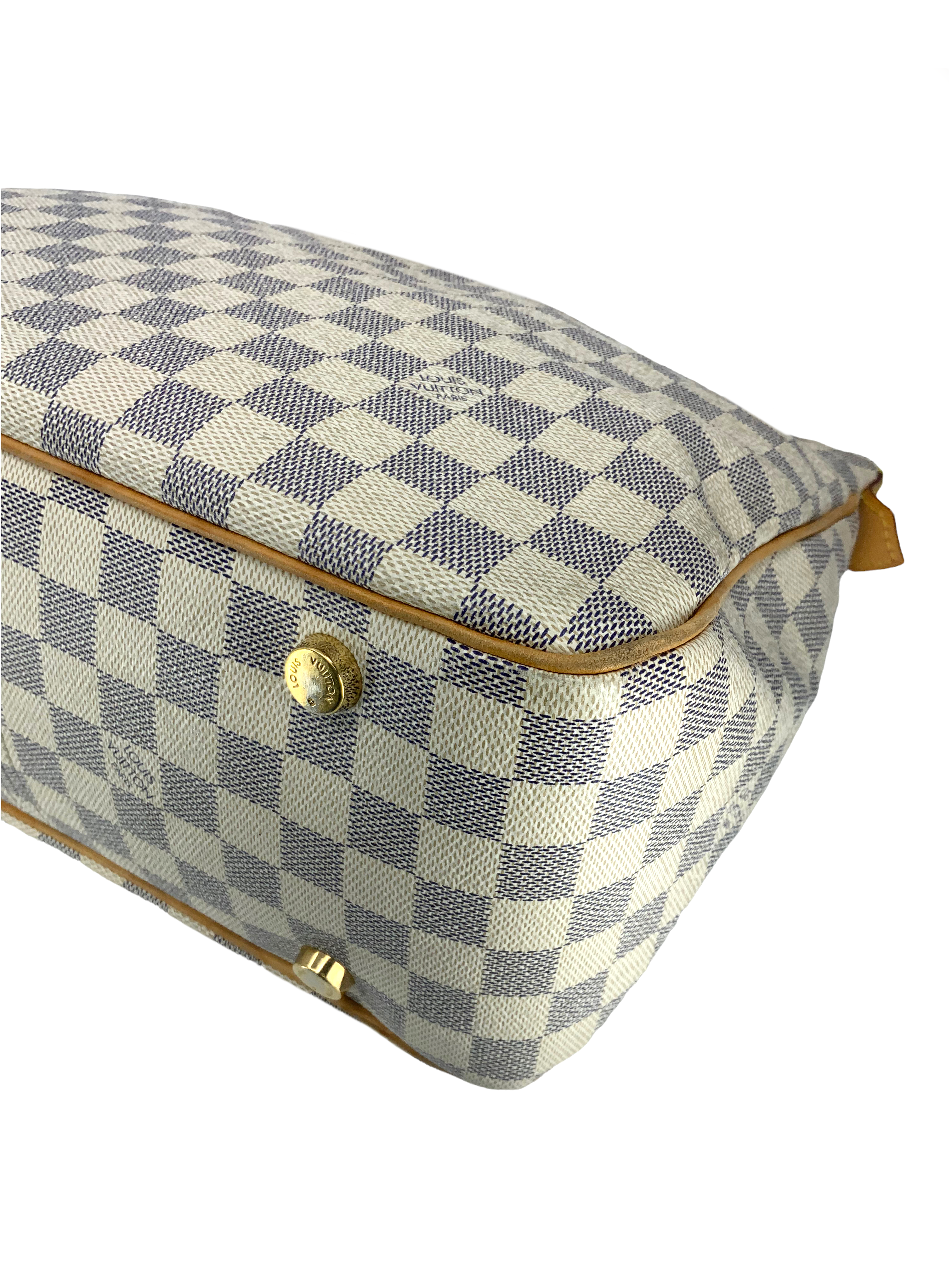 Louis Vuitton Damier Azur Figheri PM Crossbody Bag - Stylish Designer Handbag for Women, Perfect for Work, Travel & Everyday Use