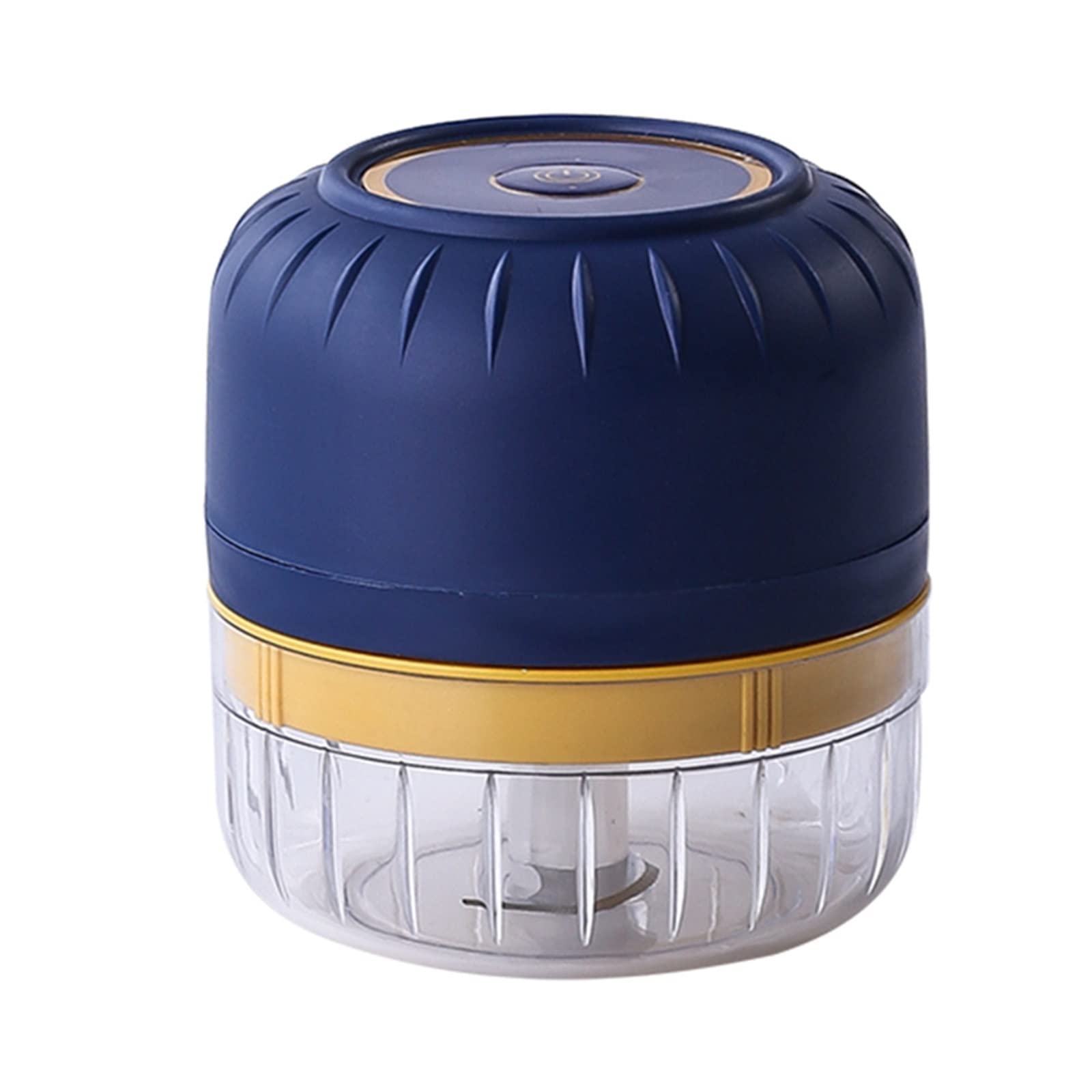 Electric Garlic Chopper & Food Processor - USB Rechargeable Mini Kitchen Chopper for Garlic, Onions, Ginger, Chili & Spices (Blue) | Perfect for Meal Prep, Cooking & Small Batch Food Processing