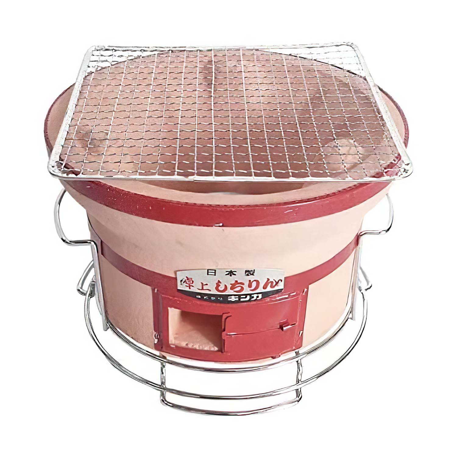Premium Kinka Charcoal Shichirin Grill - Portable Japanese BBQ Grill for Outdoor Cooking, Camping & Backyard Gatherings