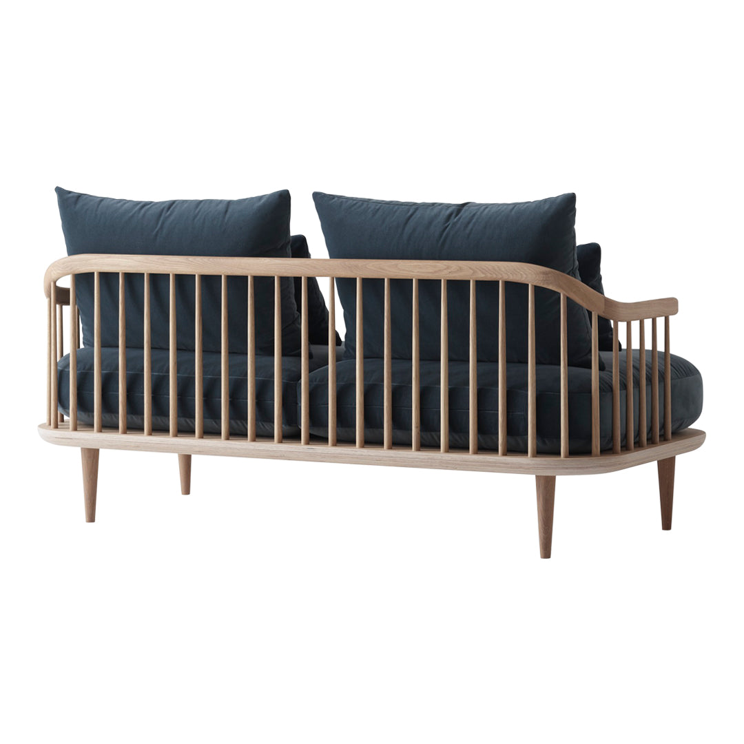 FLY SC2 2-Seater Sofa - Modern Loveseat for Small Spaces | Perfect for Living Room, Apartment & Office Waiting Area
