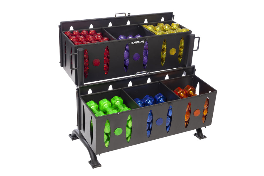 Hampton JELLY BELL Urethane Aerobic Dumbbells - Lightweight Workout Weights for Home Gym, Yoga & Fitness Training - Perfect for Women's Exercise, Cardio & Strength Training