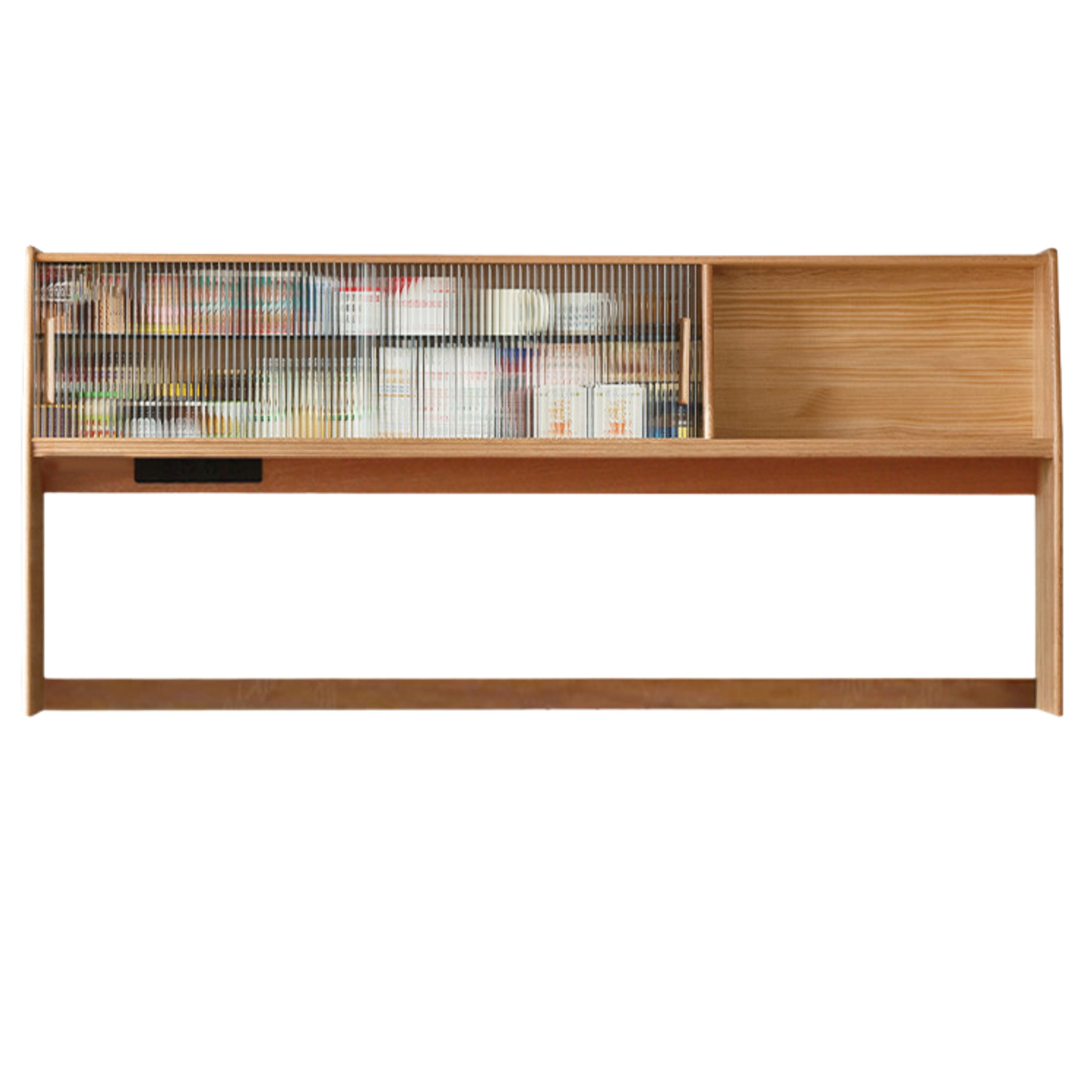 Solid Oak Wood Locker - Multi-Functional Storage Cabinet with Shelves & Drawers - Perfect for Entryway, Bedroom, or Office Organization
