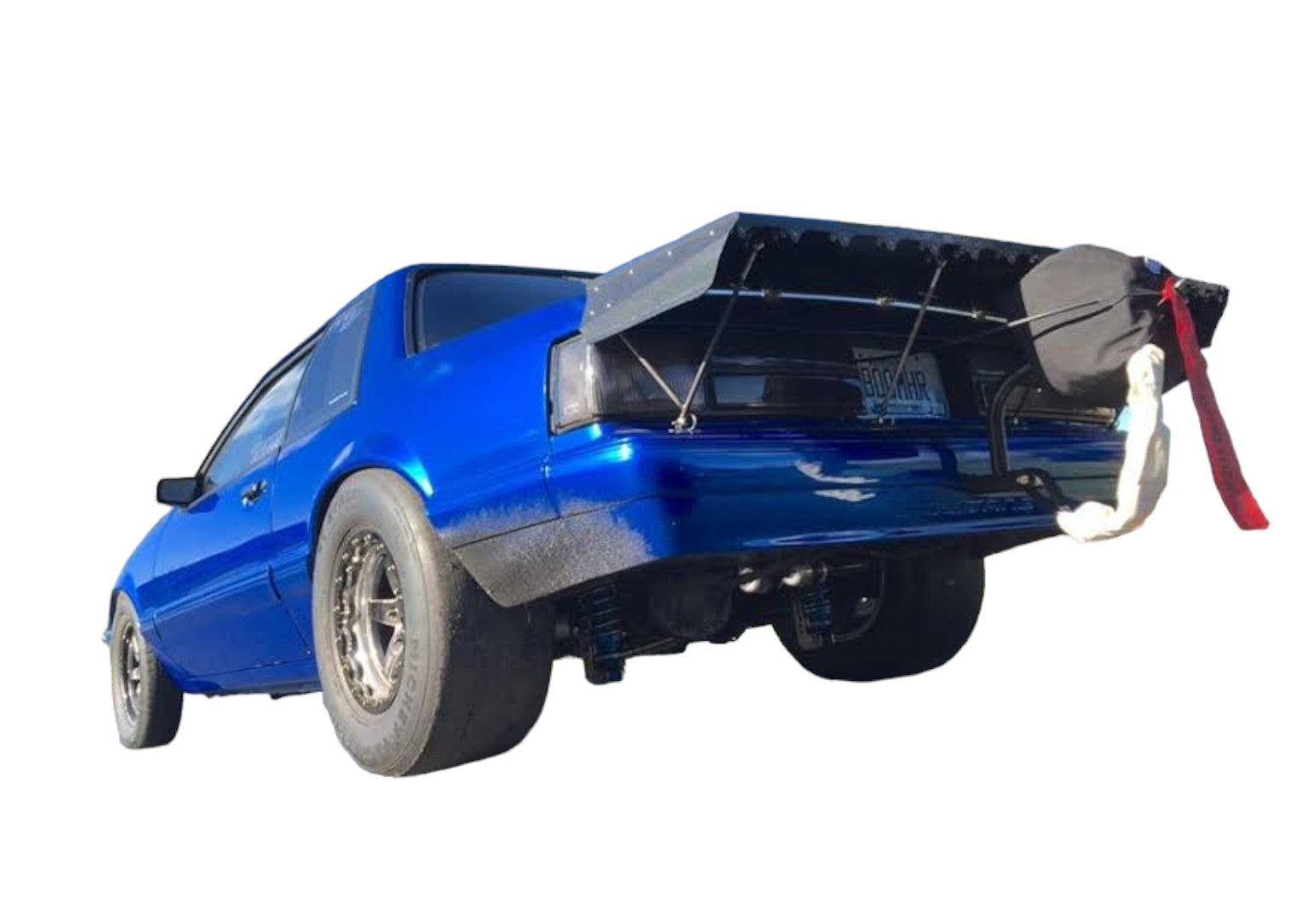 1979-1993 Mustang Fox Body Bolt-On Parachute Mount Kit - Universal Fit for Drag Racing & Show Cars (Fits 14