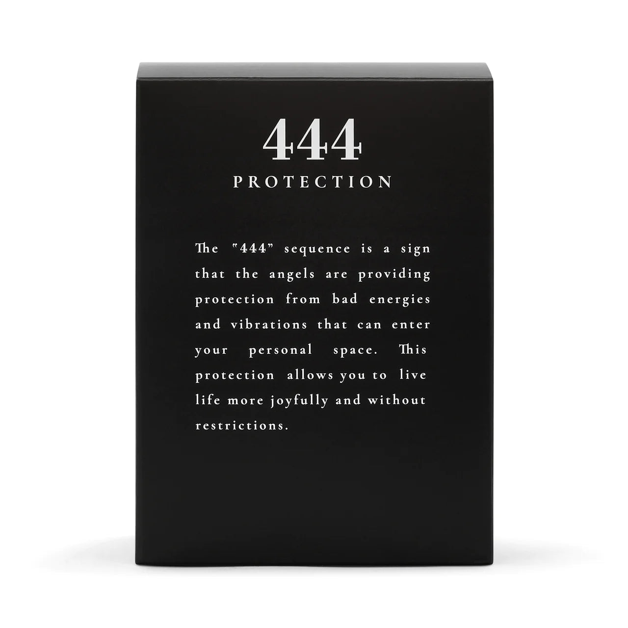 444 Protection Angel Number Candle - Spiritual Manifestation & Positive Energy Scented Soy Wax Candle for Meditation, Prayer & Home Blessing Rituals | Perfect for Relaxation, Stress Relief & Spiritual Growth