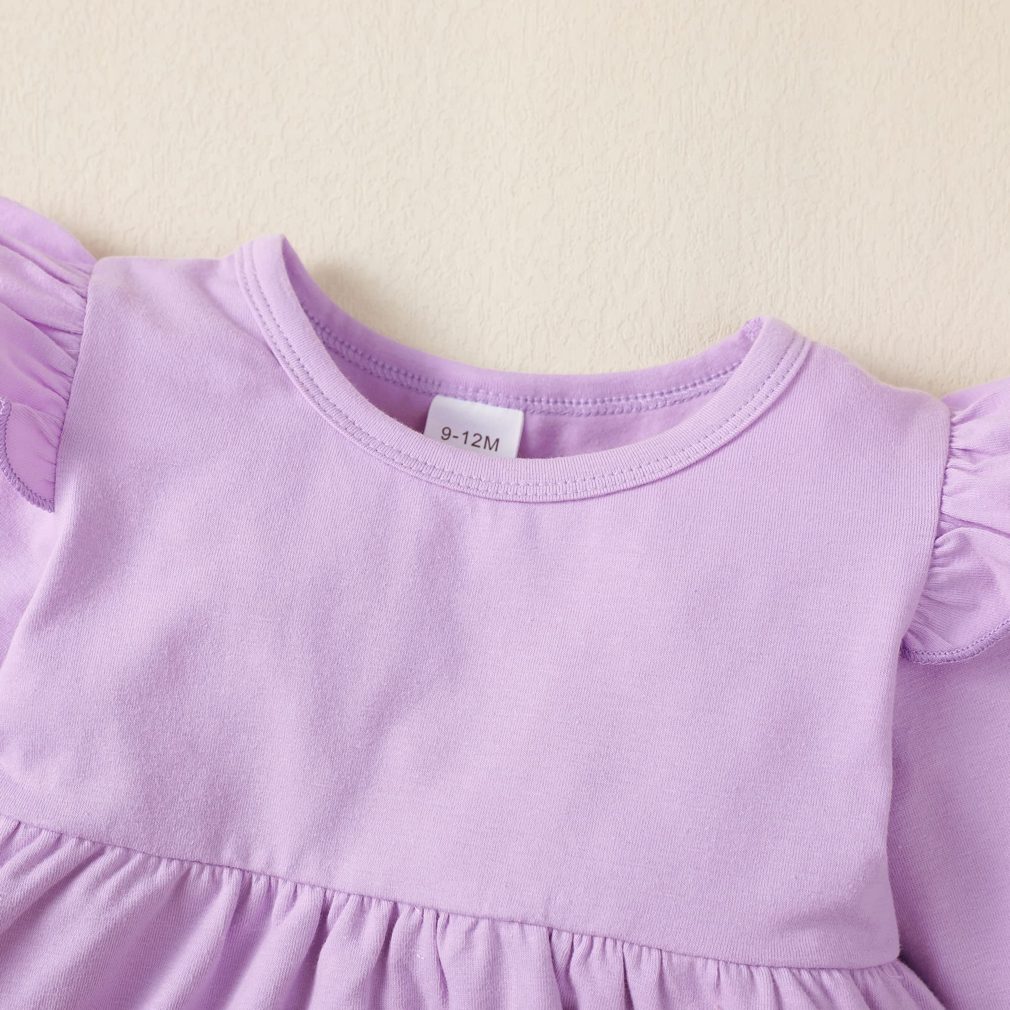 Adorable Toddler Girl Outfits - Cute Ruffle Top & Pants Set for Baby Girls | Winter, Fall & Spring Clothing | Perfect for Playdates, Parties & Family Photos