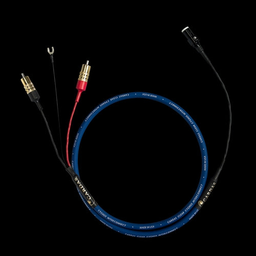 Cardas Clear Cygnus Premium Phono Cable for Turntables - High-Fidelity Audio Cable for Vinyl Records & Hi-Fi Systems - Perfect for Audiophiles & Home Theater Setups