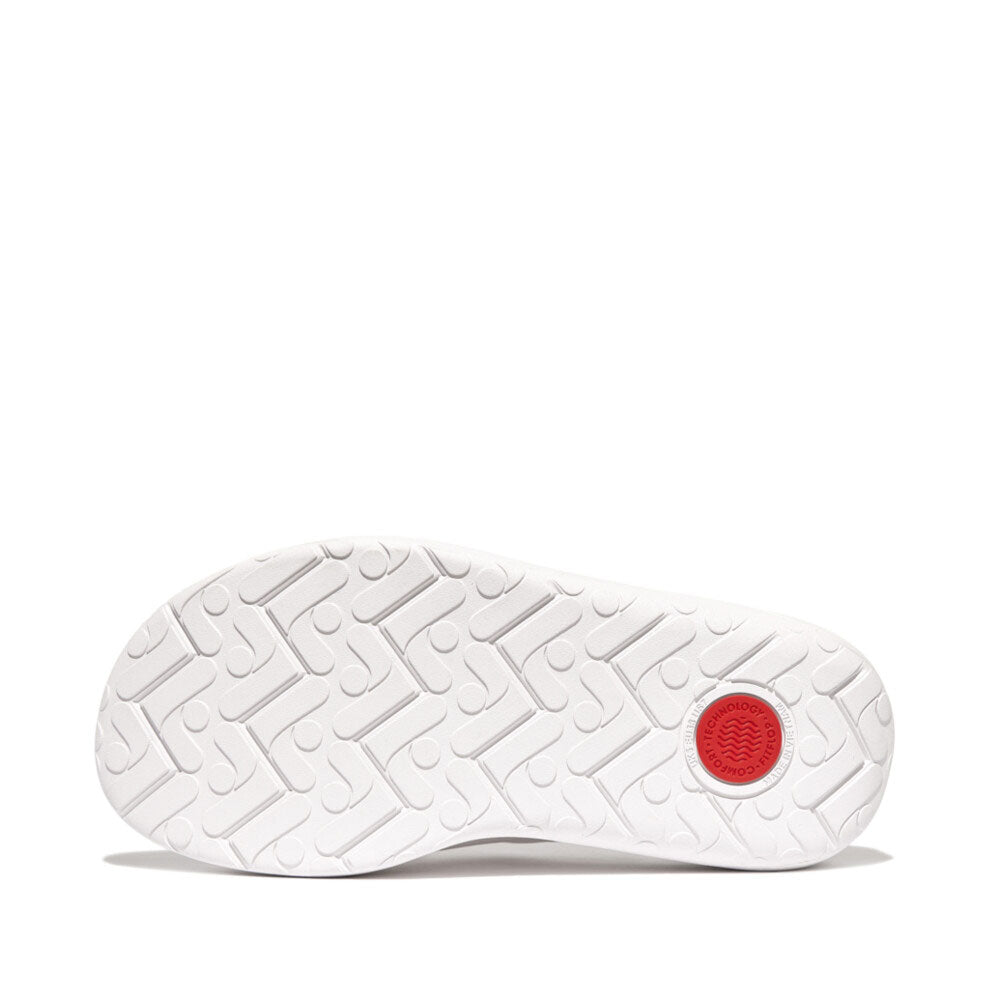 FitFlop Relieff Recovery Slide Sandals for Women - Comfortable Orthopedic Sandals with Arch Support - Perfect for Post-Workout, Travel & Everyday Wear (Urban White)