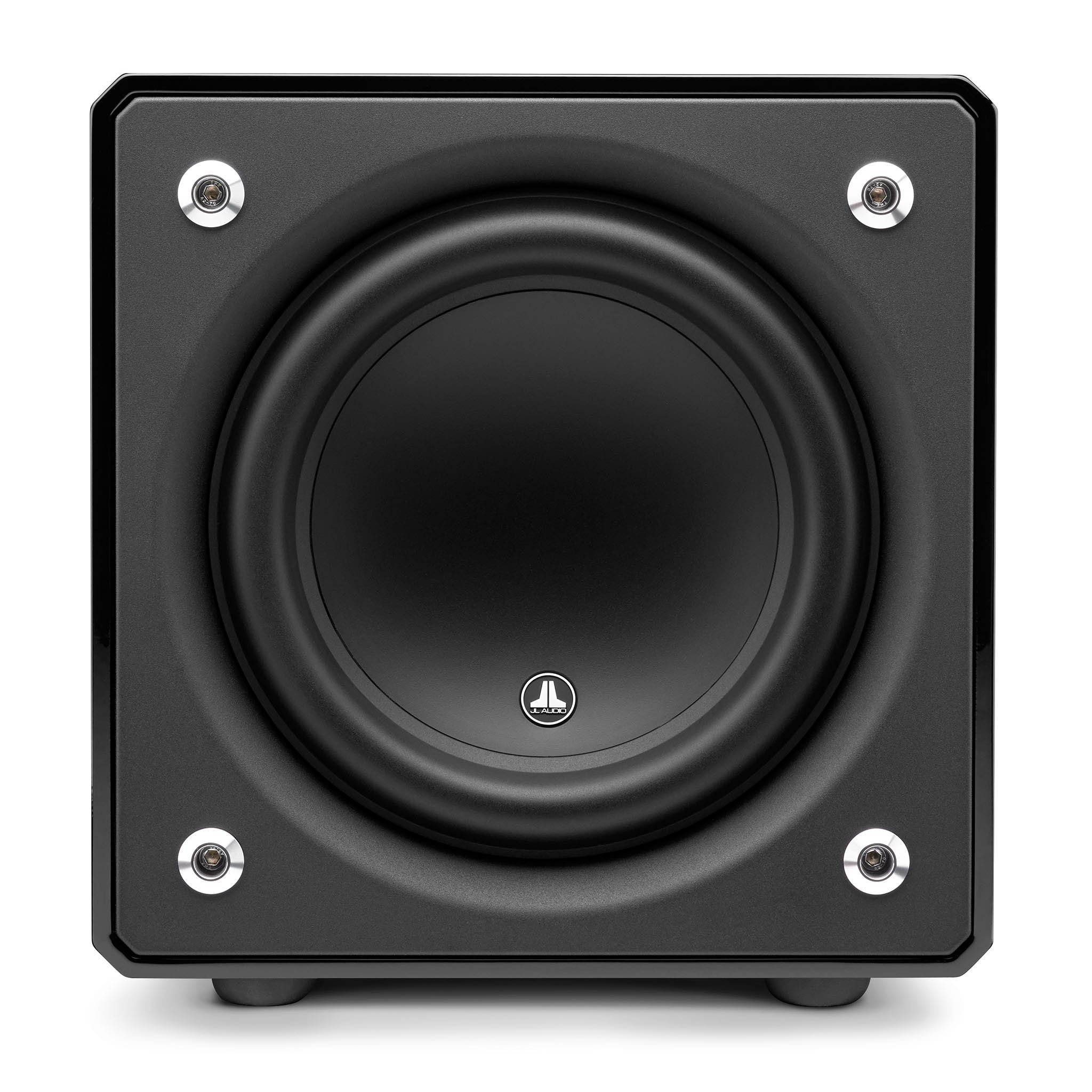 JL Audio E110 10-Inch Powered Subwoofer - High-Performance Car Audio Bass System for Enhanced Music & Movie Experience