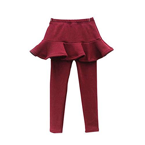 Little Princess High Waist Skirt Leggings for Girls - Soft Stretchy Comfortable Toddler Leggings - Perfect for School, Playdates & Special Occasions