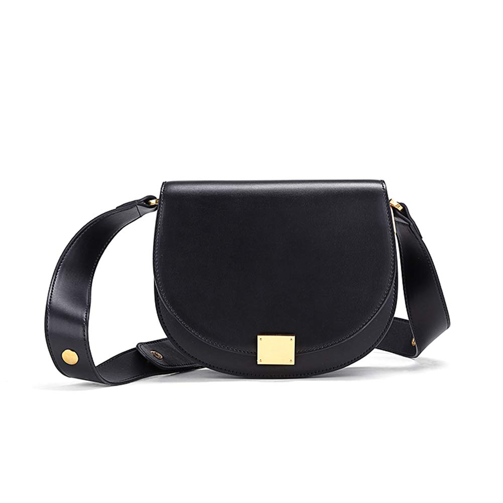 YXBQueen Designer Inspired Vegan Leather Crossbody Shoulder Bag for Women - Fashionable Saddle Purse for Work, Travel & Everyday Use