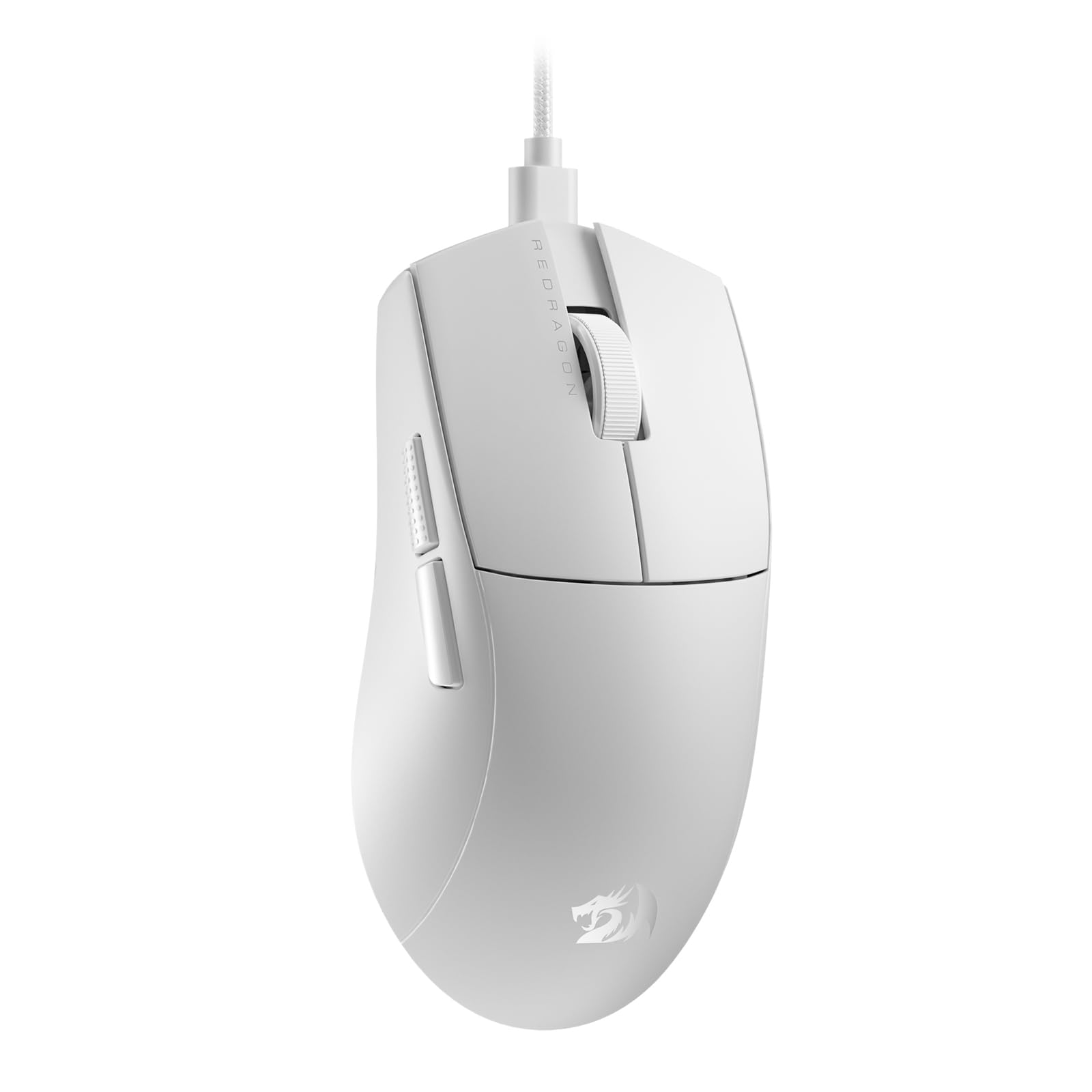 Redragon M724 Wired Gaming Mouse - 49G Ultralight Ergonomic Optical Mouse with 12400 DPI, 5 Programmable Buttons & DIY Shortcut Keys - Perfect for FPS, MOBA & PC Gaming
