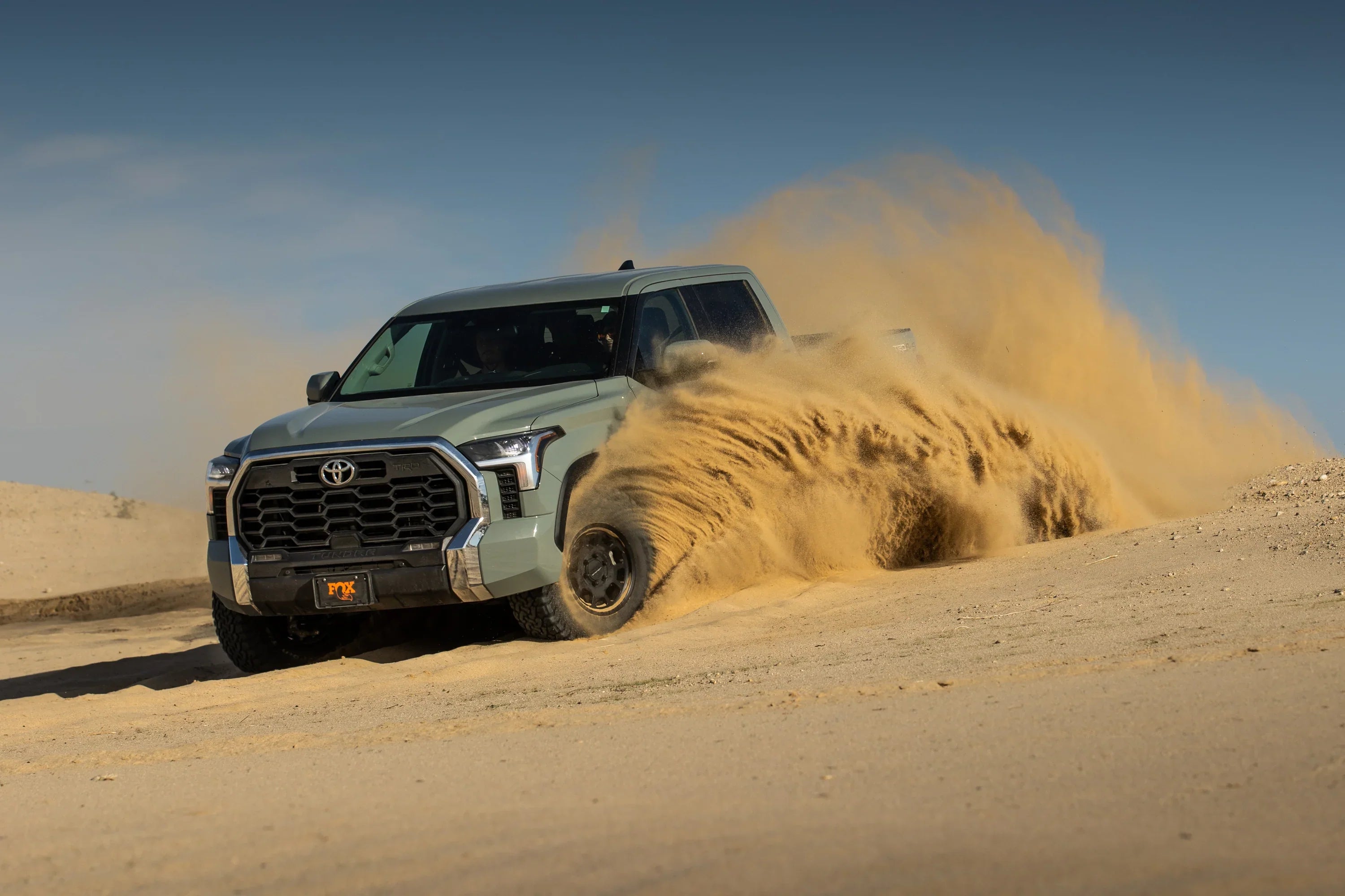 2022-2024 Toyota Tundra FOX 3.0 Factory Race RR Coilovers & Rear Shocks (1-2 Inch Lift Kit) - Off-Road Performance Upgrade for Baja Racing & Trail Adventures