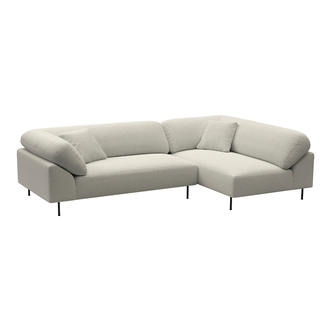 Modular Sectional Sofa with Pre-Configured Collar Design - Easy Setup for Living Room, Family Room & Home Theater Comfort