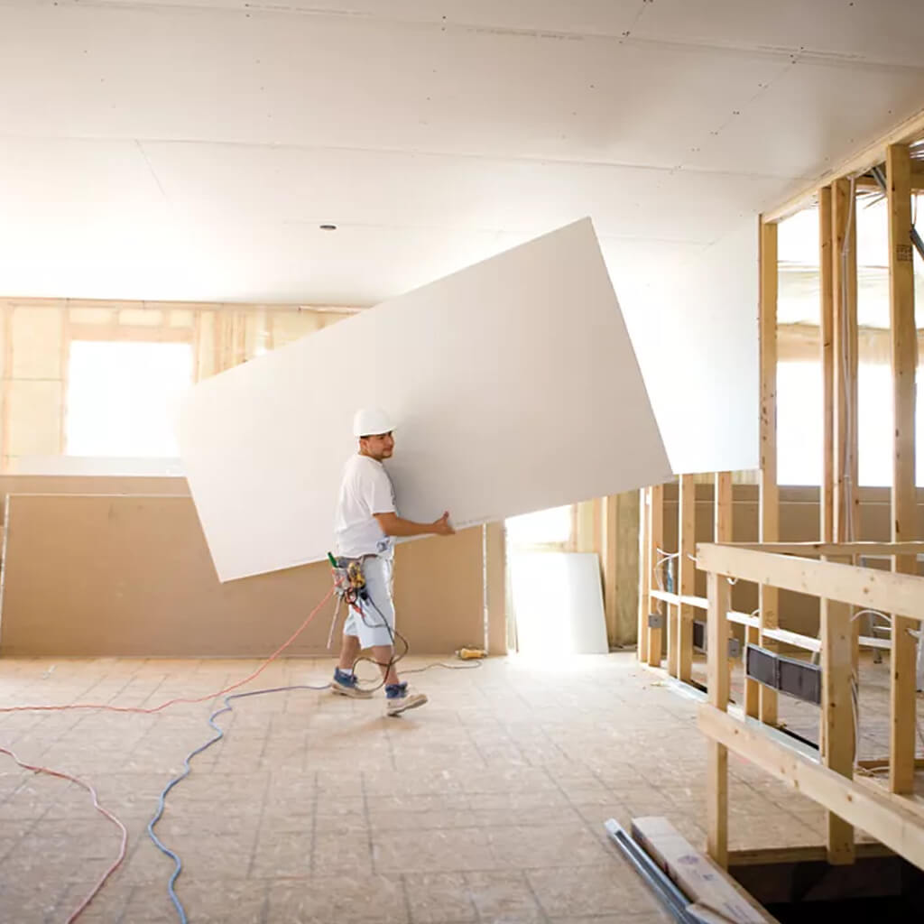 5/8 Inch x 4 ft x 9 ft Fire Rated Type X Drywall Panel - Soundproof & Fire Resistant Wall Board for Home, Office & Commercial Buildings