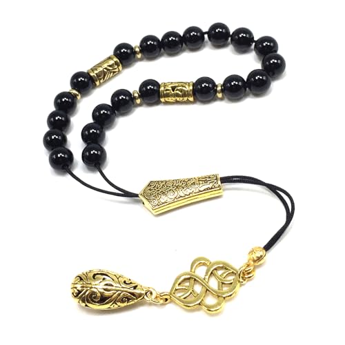 M1-Black Onyx Stone -8mm-21 Beads