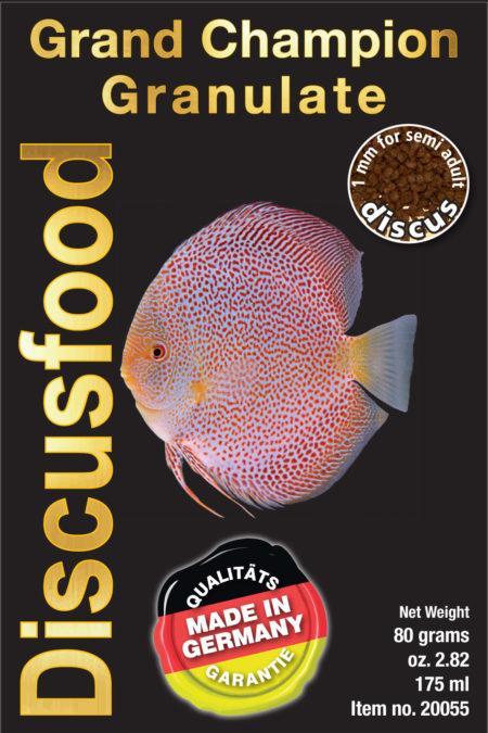 Premium Discus Fish Food - Grand Champion Formula for Optimal Nutrition (80g/230g) | High Protein Daily Diet for Healthy Discus Growth | Ideal for Aquariums & Breeding Tanks