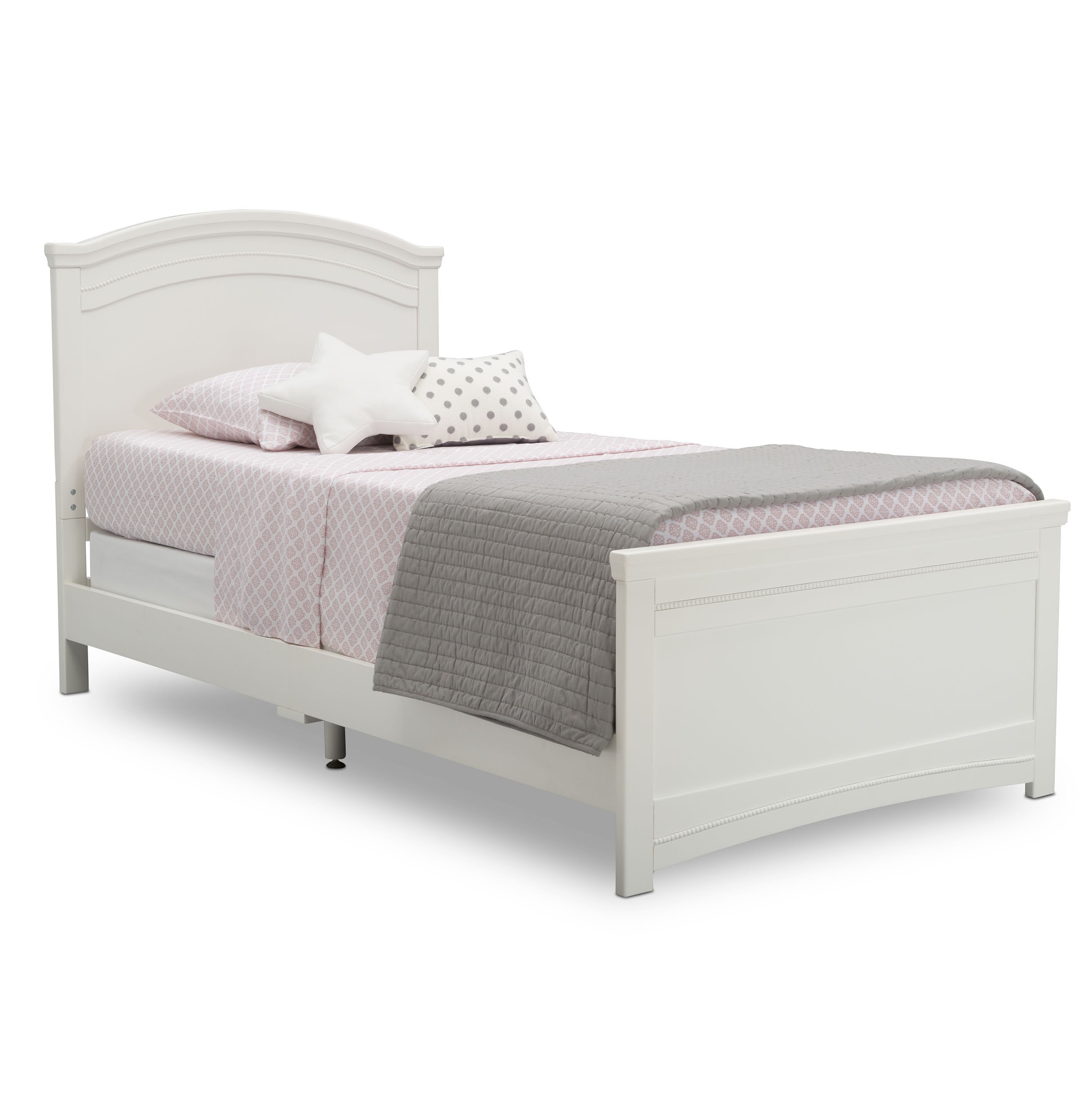 Penelope Twin Bed Frame - Sturdy Wooden Bed for Kids & Teens - Perfect for Bedrooms, Guest Rooms & Dormitories