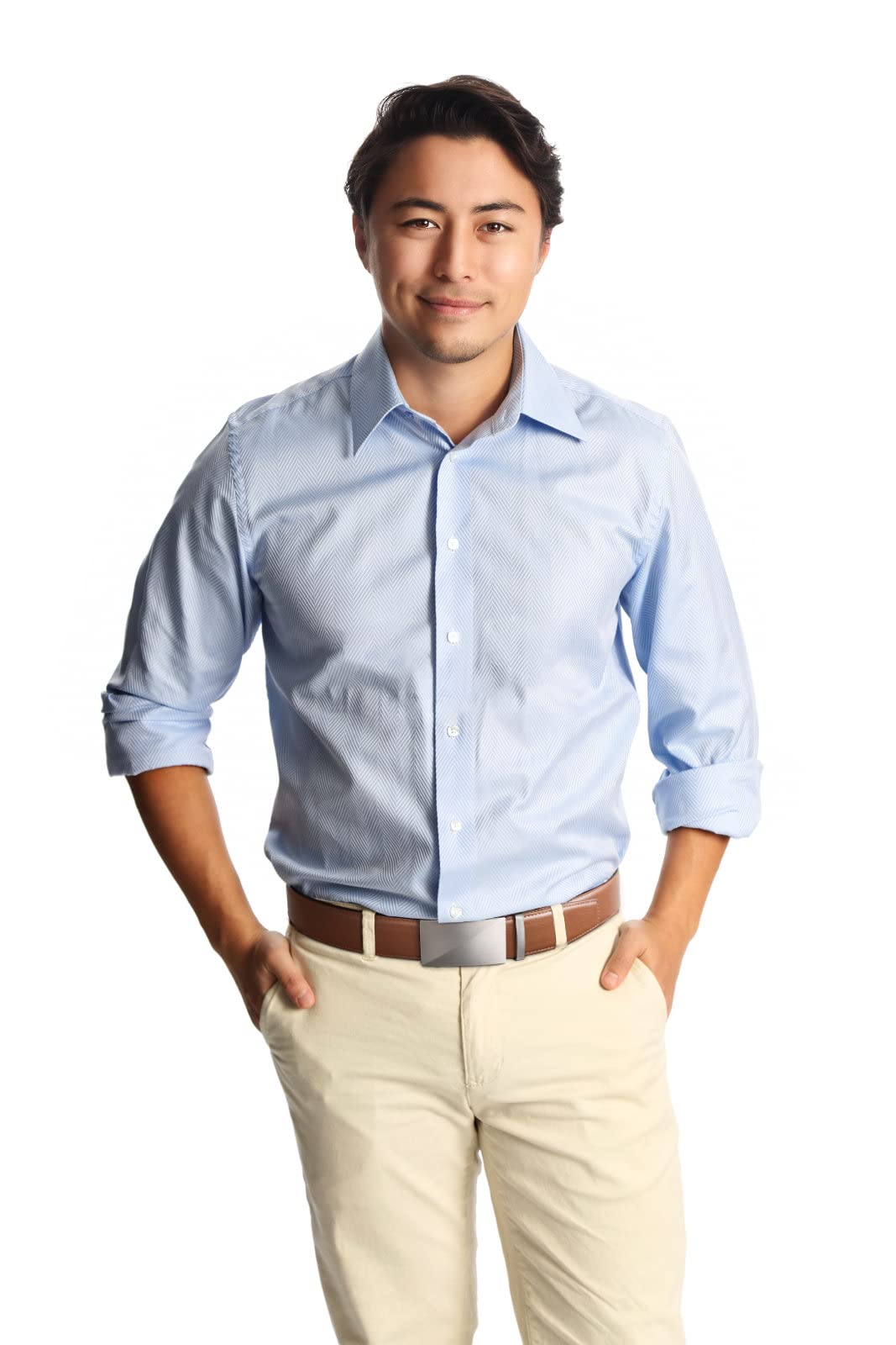 Premium Men's Ratchet Dress Belt - 1 3/8