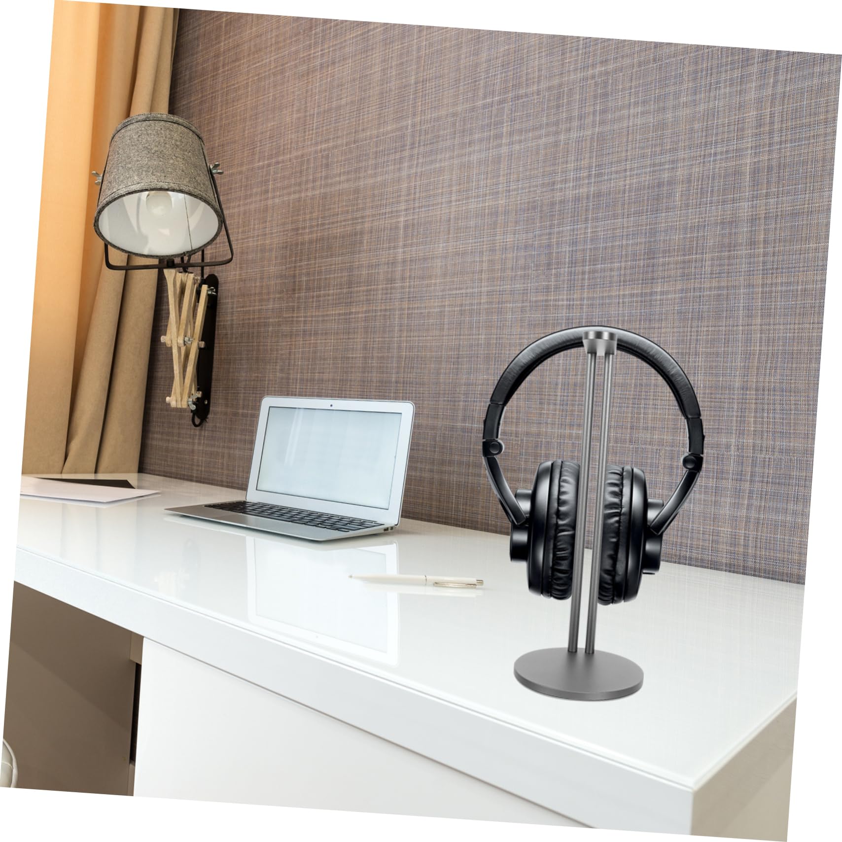 IMIKEYA Gaming Headset Stand - Space-Saving Headphone Holder with Non-Slip Base - Perfect for PC, PS5, Xbox Setup & Desk Organization