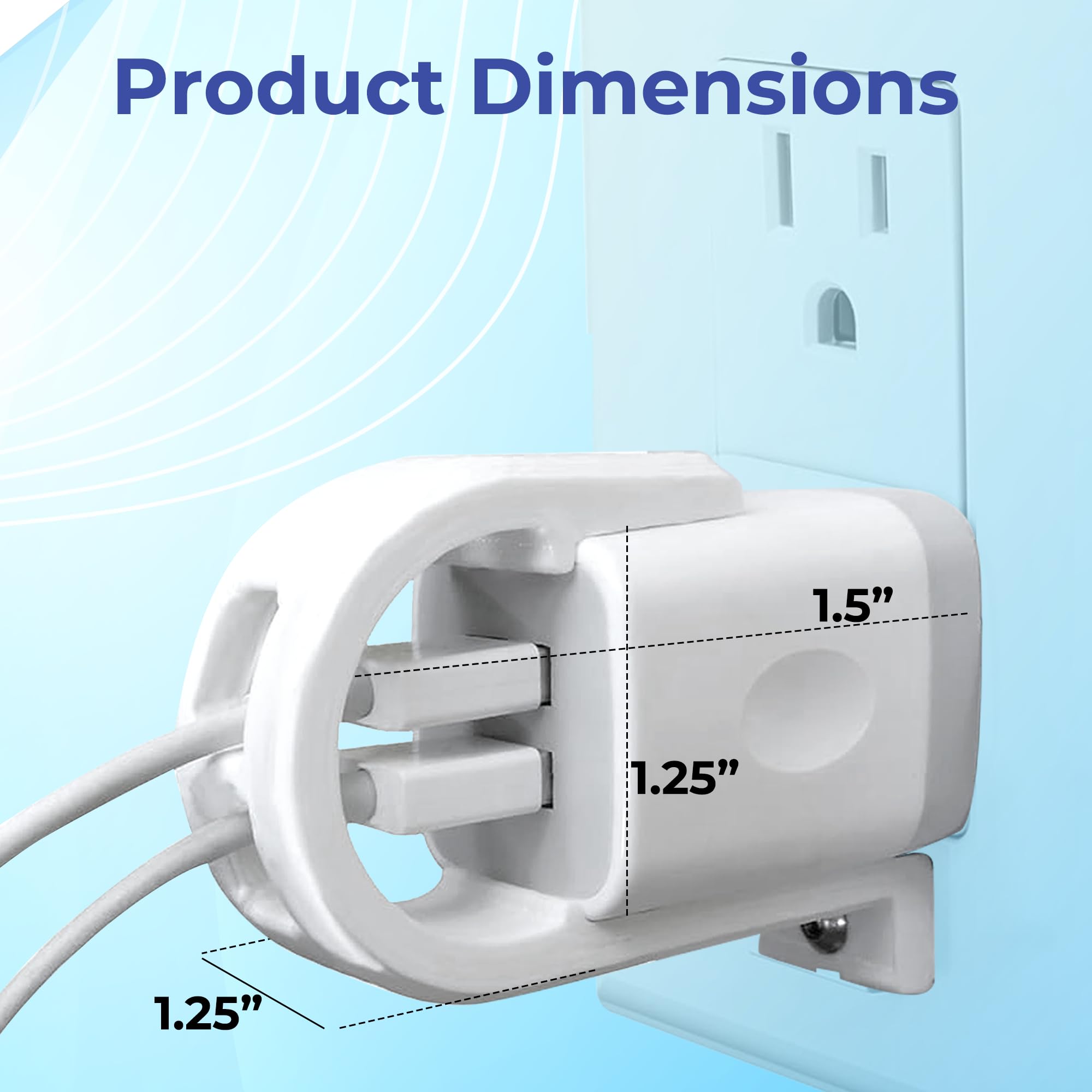 **Ailkin Dual Charger Lock Socket - Anti-Theft & Tug-Proof Charger Lock System with Security Screw | Secure Your EV Charger from Unplugging | Perfect for Home, Garage & Public Charging Stations**