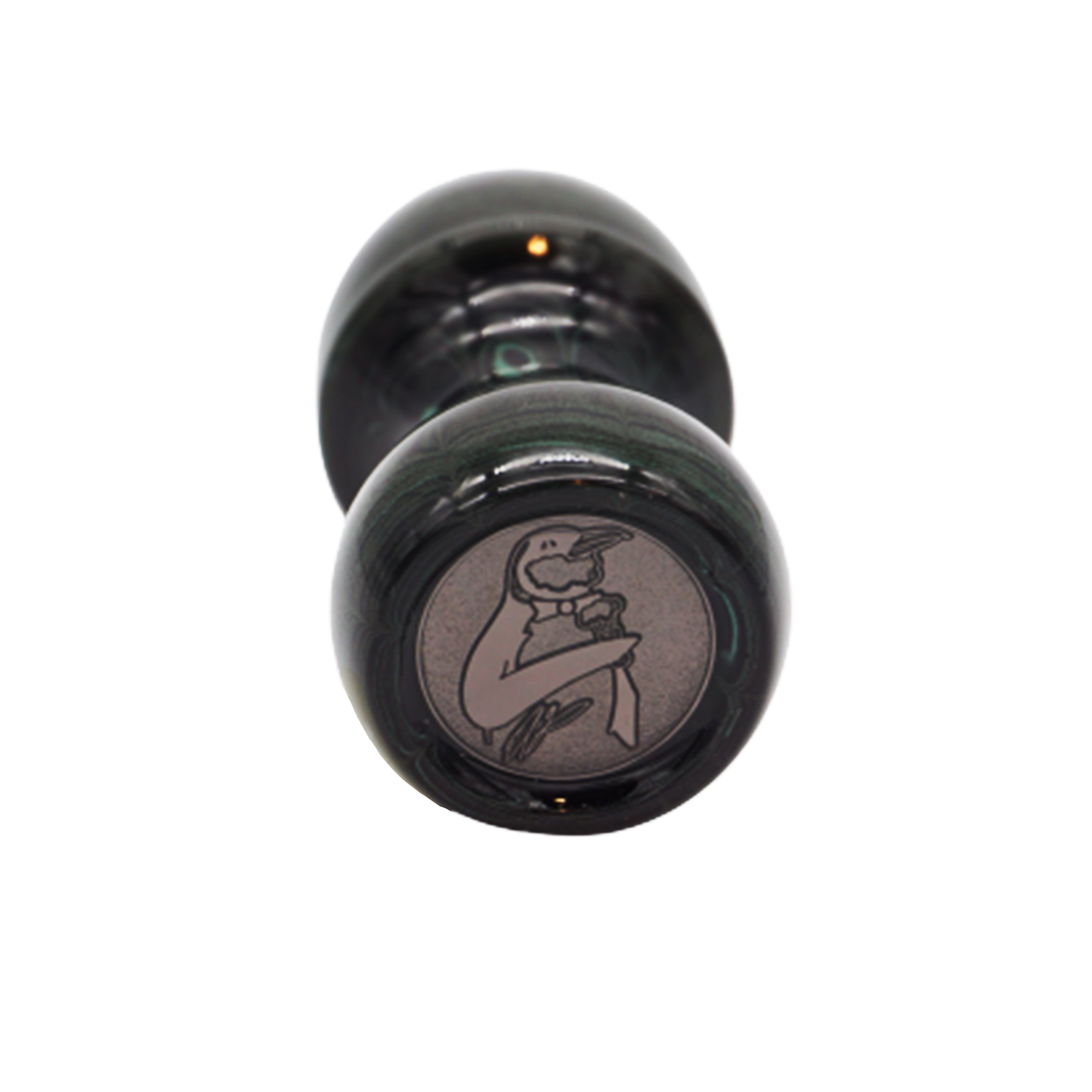 Premium Jaguar Ebonite Handcrafted Shaving Brush Handle - Fits 24mm & 26mm Knots - Perfect for Wet Shaving & Grooming Kits - Luxury Men's Shaving Accessory for Barber Shop & Home Use