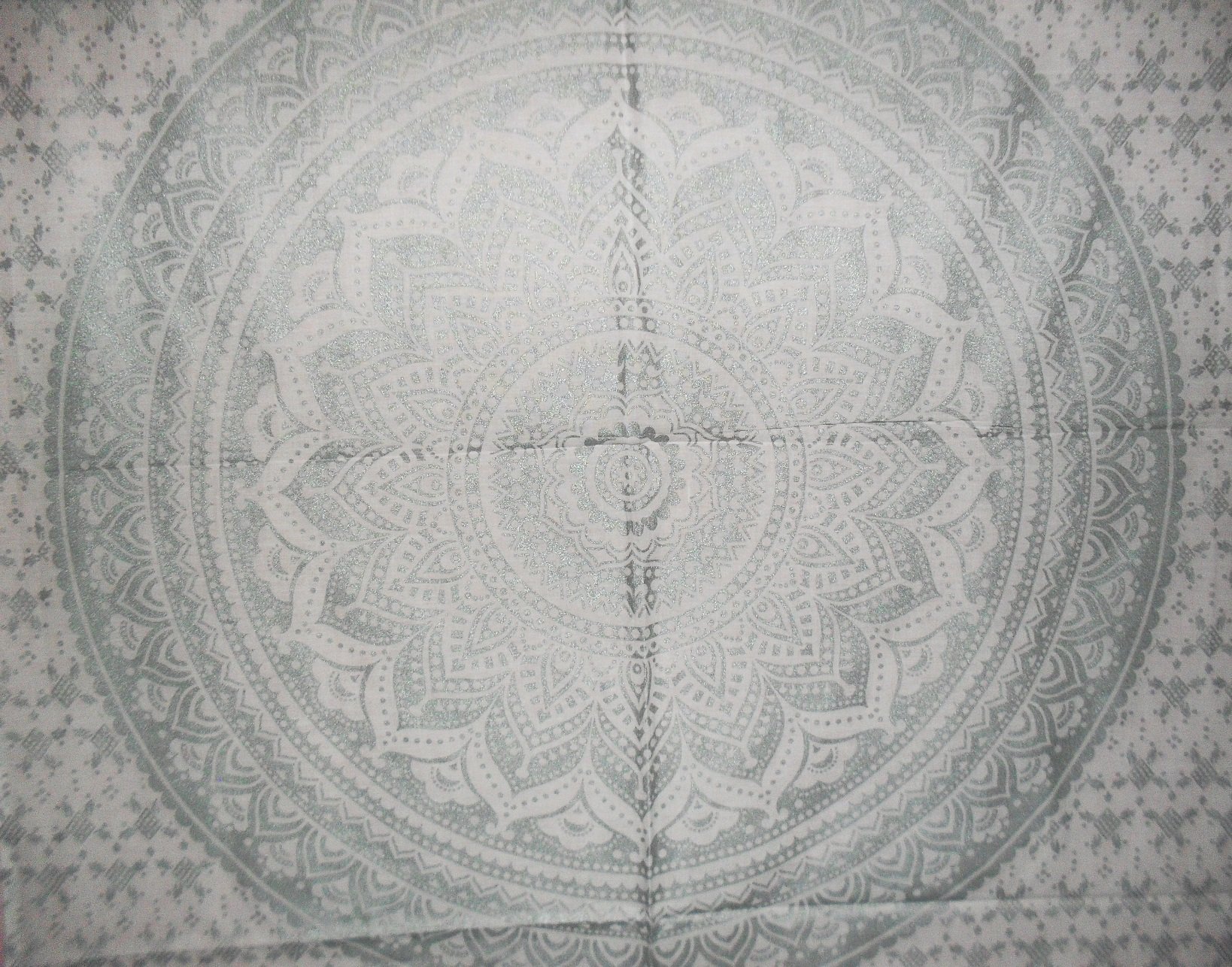 Mandala Silver Ombre Wall Decor - 30