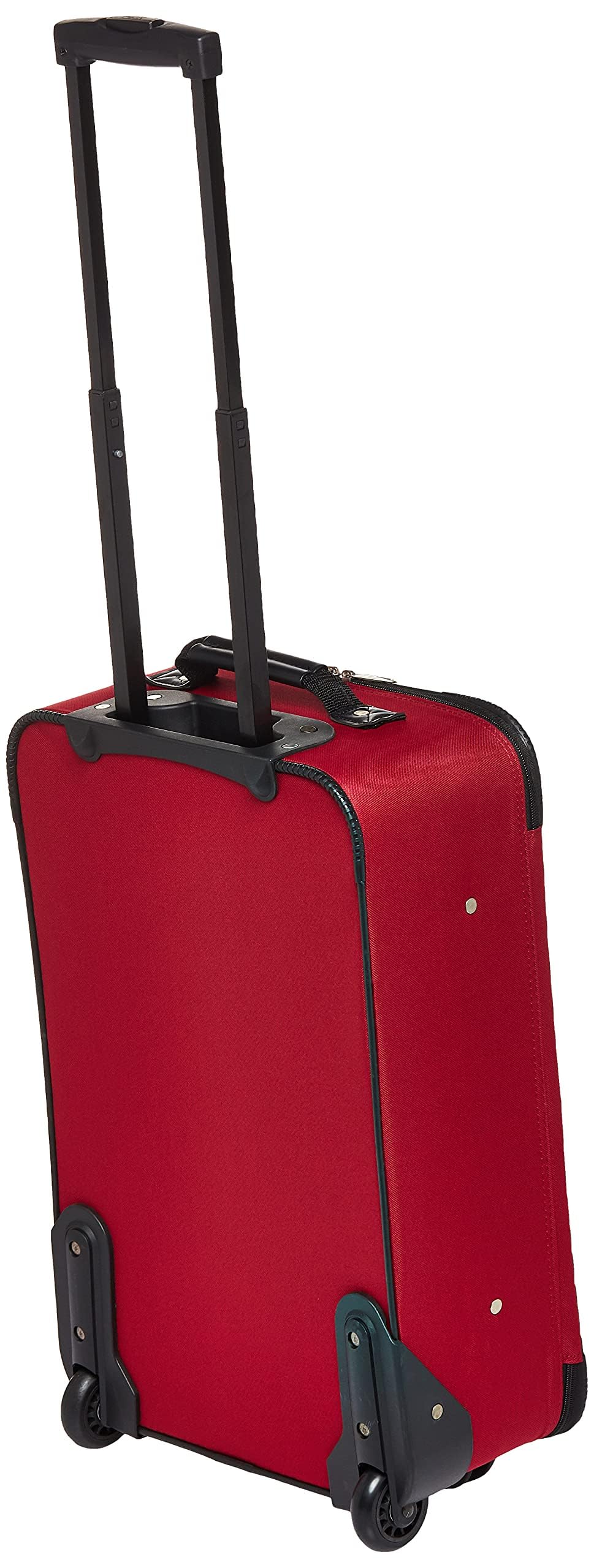 American Tourister Fieldbrook XLT Softside Upright Luggage 3-Piece Set - Red/Black (BB/21/25) | Lightweight Durable Suitcase for Air Travel, Business Trips & Family Vacations