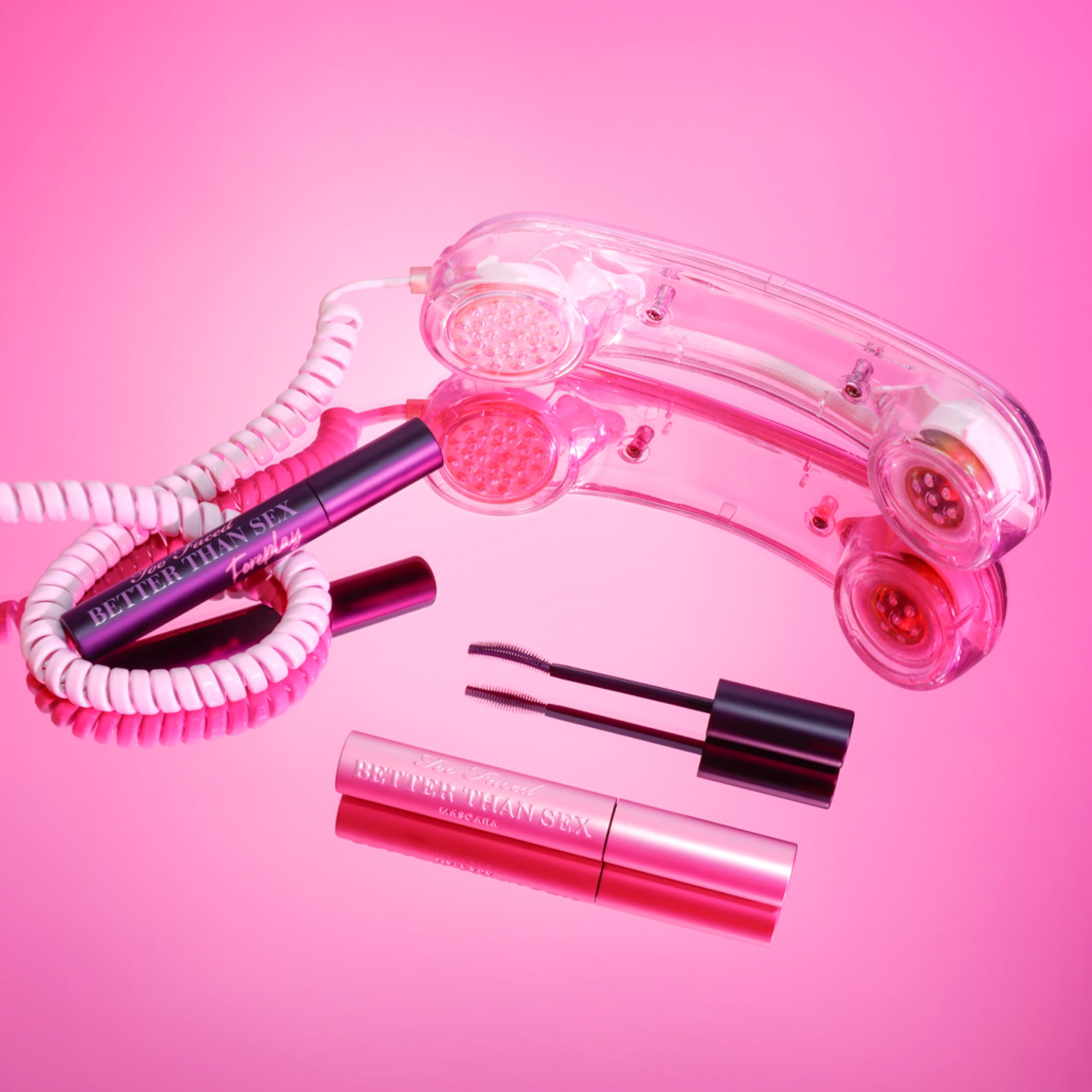 Too Faced Better Than Sex Foreplay Mascara Primer - Long Lasting Volumizing Lash Enhancer for Dramatic Eye Makeup | Perfect for Date Night & Special Occasions