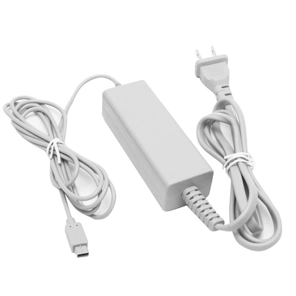 Xahpower AC Power Adapter Charger for Nintendo Wii U Gamepad Remote Controller - Fast Charging Replacement Battery - Perfect for Gaming at Home or Travel