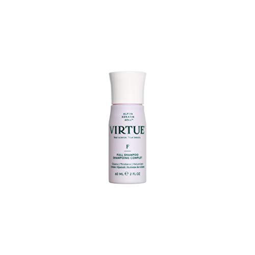 VIRTUE Full Shampoo for Thicker, Healthier Hair - Volumizing & Strengthening Shampoo for Fine, Thin Hair - Perfect for Daily Use at Home & Salon