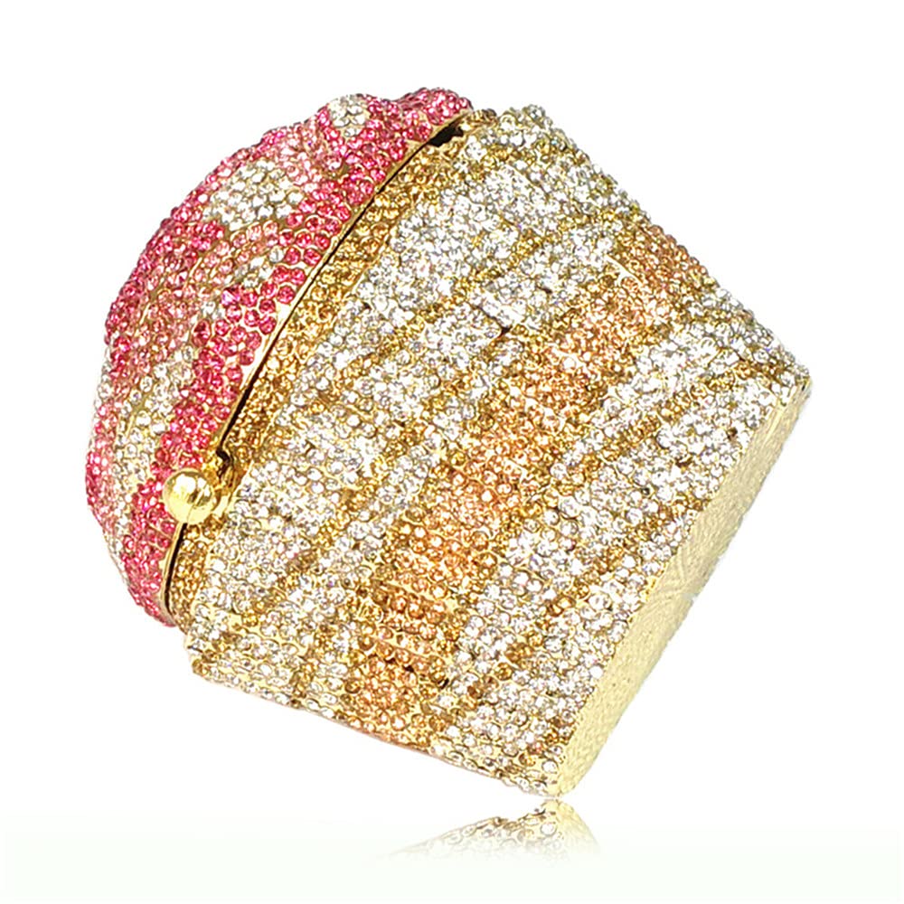 Sparkling Crystal Clutch Purse for Women - Elegant Diamond Evening Bag for Wedding, Party & Bridal Events | Perfect Prom, Gala & Formal Occasion Accessory