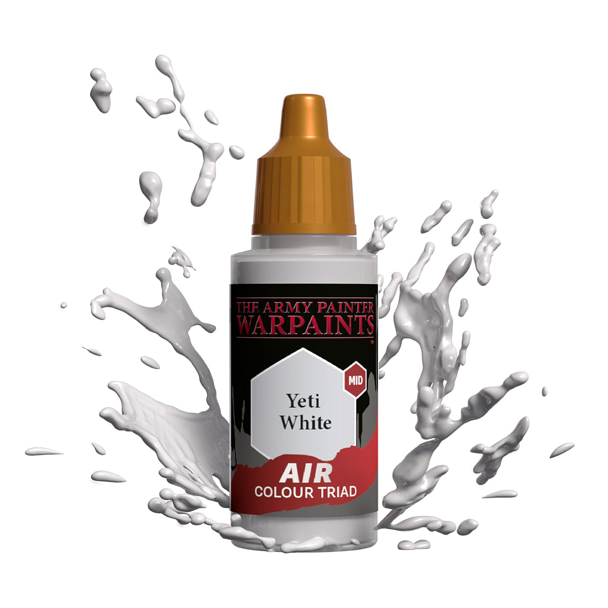 Premium Warpaints Air Yeti White - High-Quality Acrylic Paint for Miniatures & Models - Perfect for Wargaming, Tabletop RPGs, and Hobby Painting