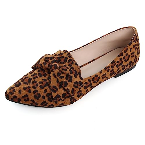 071-suede-leopard Brown