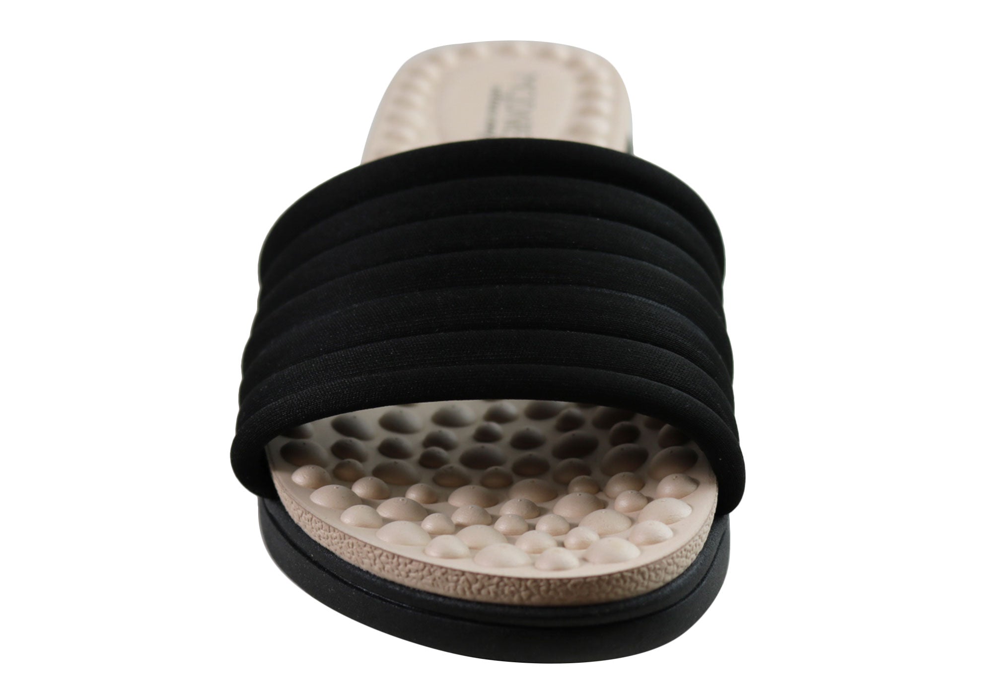 Quiny Women's Comfort Slides with Massage Balls - Ultra Soft House Slippers for Relaxation, Spa & Lounge Wear - Perfect for Home, Travel & Post-Workout Recovery