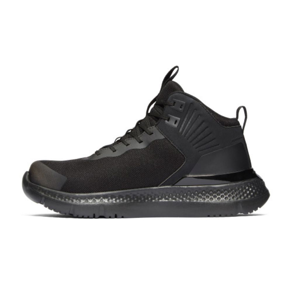 Timberland PRO Setra TB0A5PSP001 Unisex Mid Composite Toe Work Shoes - Black | Safety Toe Athletic Shoes for Construction & Industrial Work | Durable & Comfortable for Long Shifts