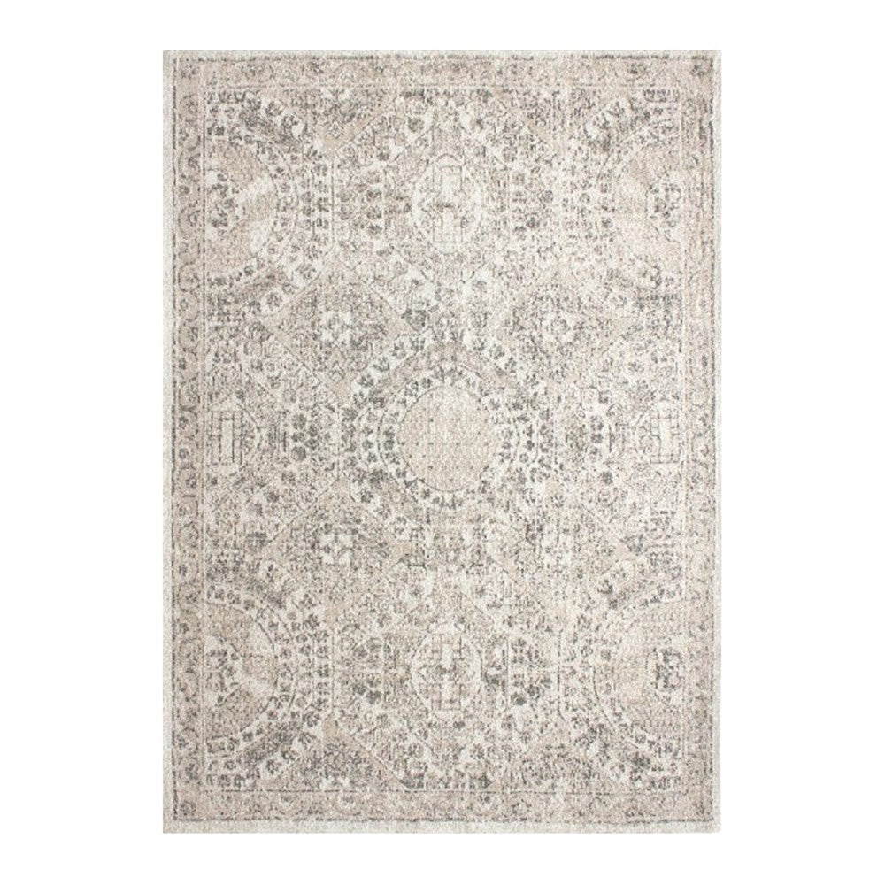 Premium Antalya Floor Rug - Soft Beige/Ivory Shaggy Carpet 8'x11' (240cm x 340cm) for Living Room, Bedroom & Home Decor