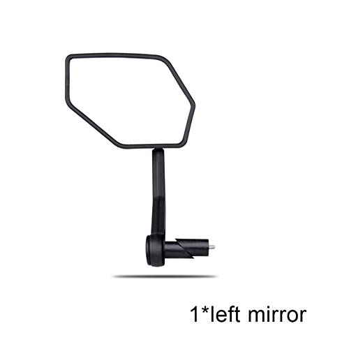 XCJ 1 Pair HD Safe Bicycle Rear View Mirrors - Adjustable Wide Angle Bike Cycling Mirrors for Left & Right Side - Enhanced Safety for Road & Mountain Biking - Perfect for Commuting, Touring & Outdoor Cycling