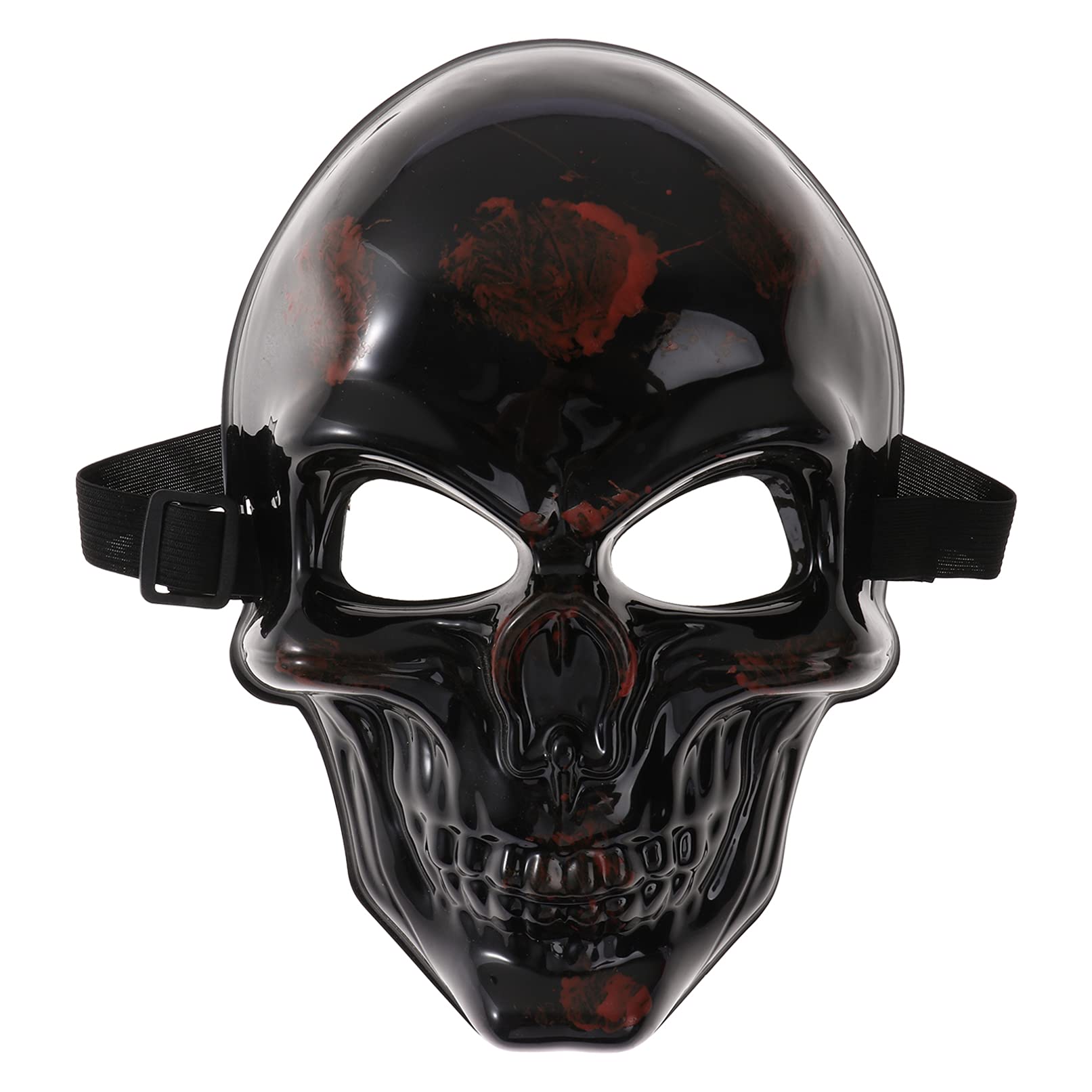 Spooky Halloween Ghost Skull Mask & Japanese Fox Mask - Scary Masquerade Costume Accessories for Cosplay, Parties, and Haunted House Events