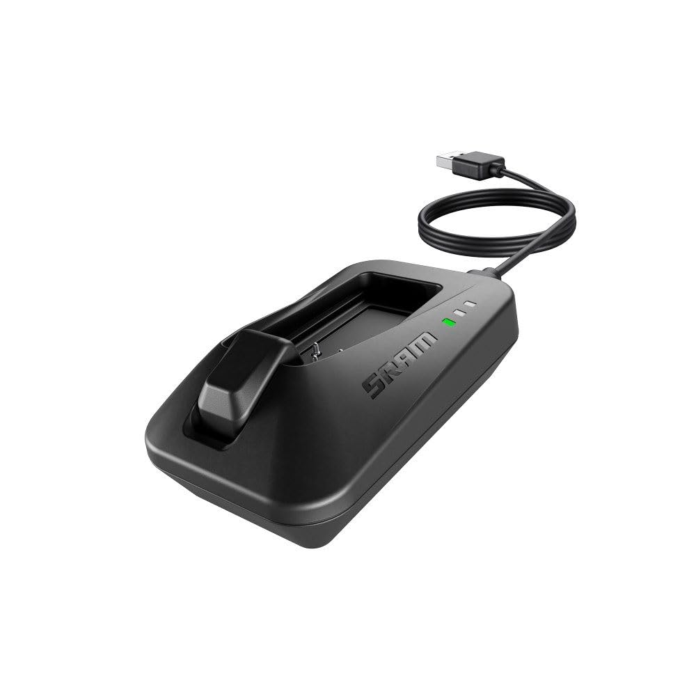SRAM Red eTap Battery Charger with USB Cable - Replacement Power Cord for eTap Shifters - Perfect for Road & Mountain Biking Accessories